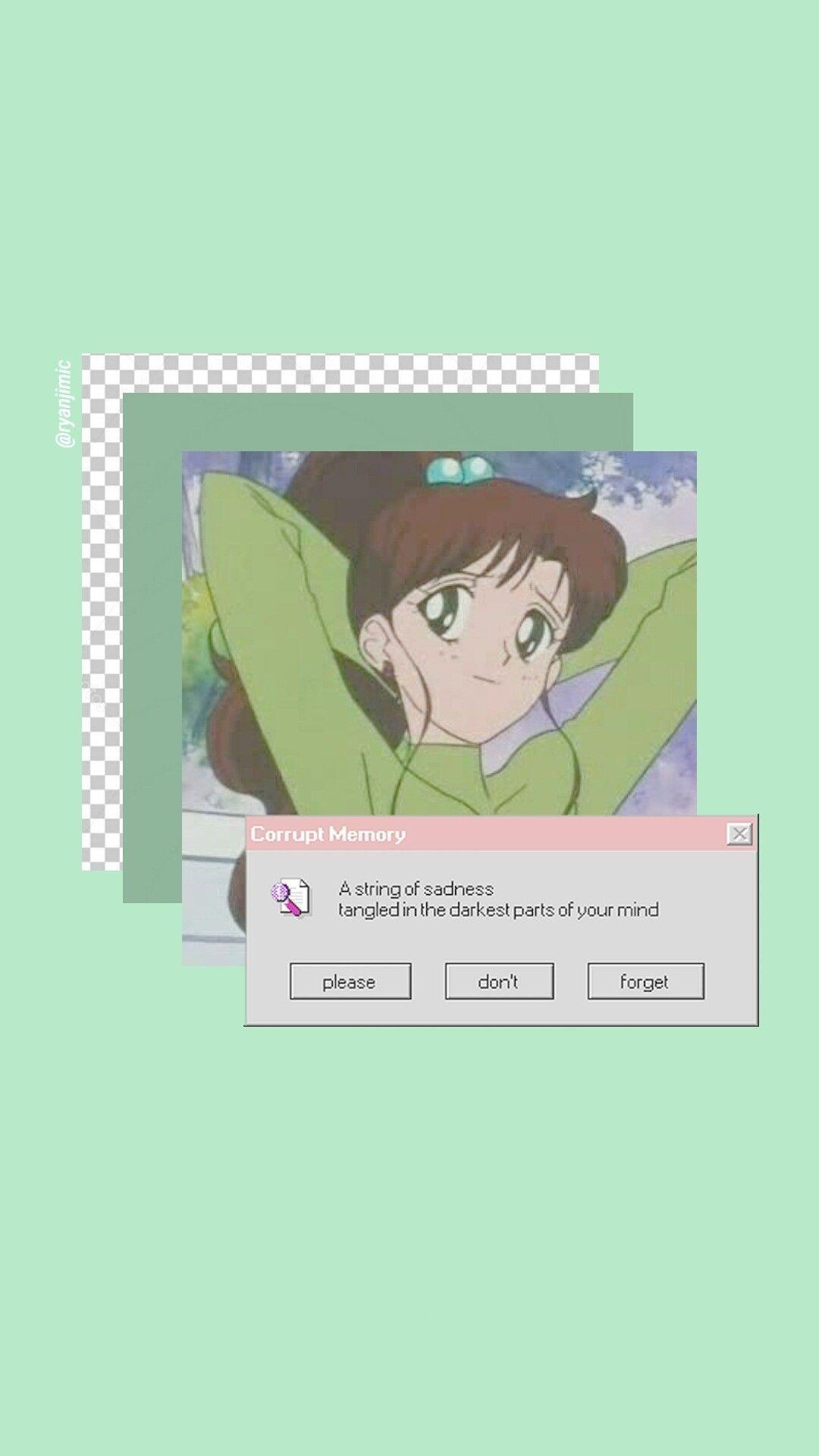 1080x1920 Cool Wallpaper Sailor Moon Green Aesthetic HD Wallpaper HD Wallpaper