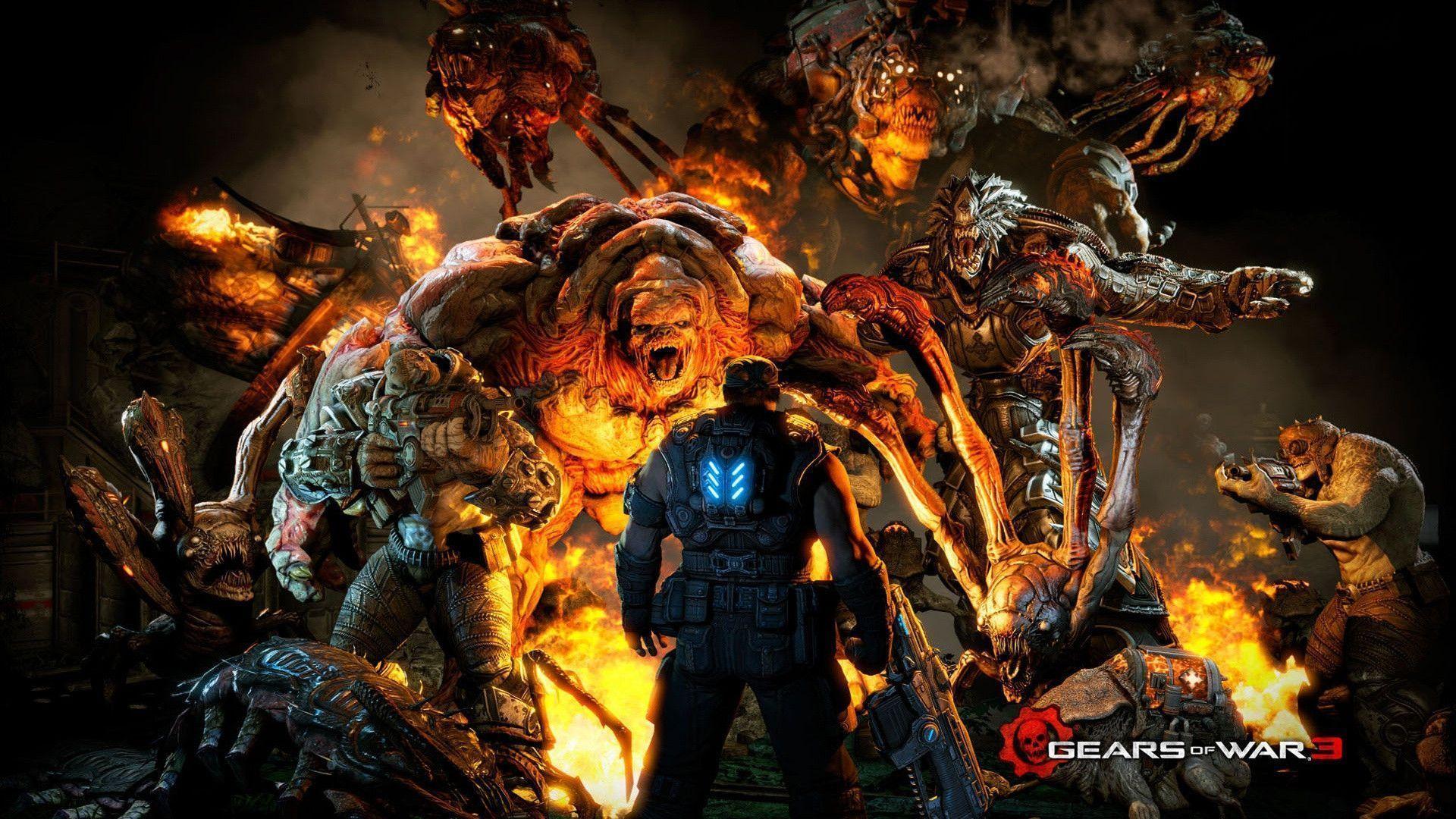 1920x1080 Gears Of War HD Wallpaper