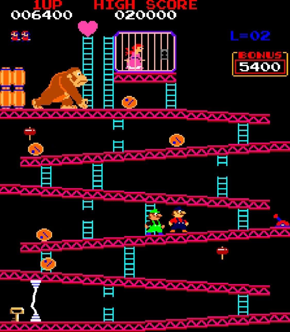 Donkey Kong Arcade Wallpapers Top Free Donkey Kong Arcade Backgrounds