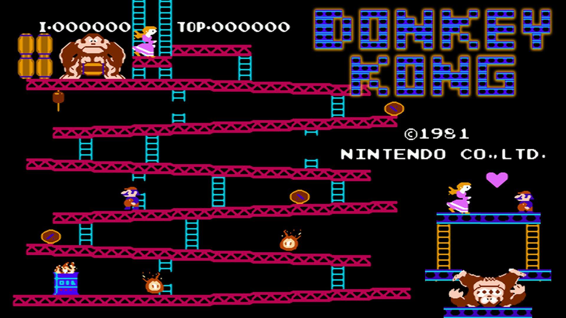 Retro Donkey Kong Wallpapers - Top Free Retro Donkey Kong Backgrounds ...