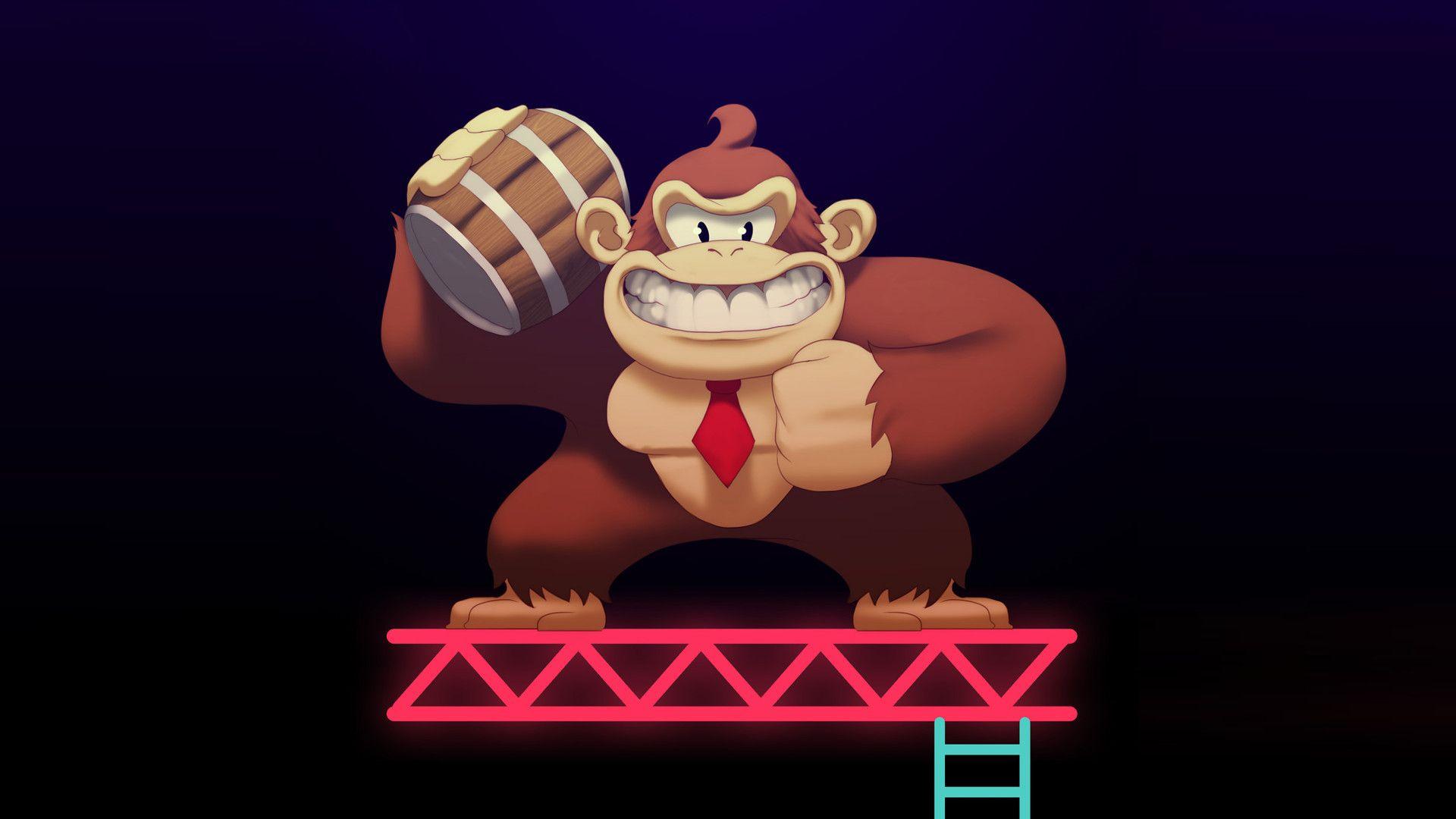1920x1080 Donkey Kong Wallpaper