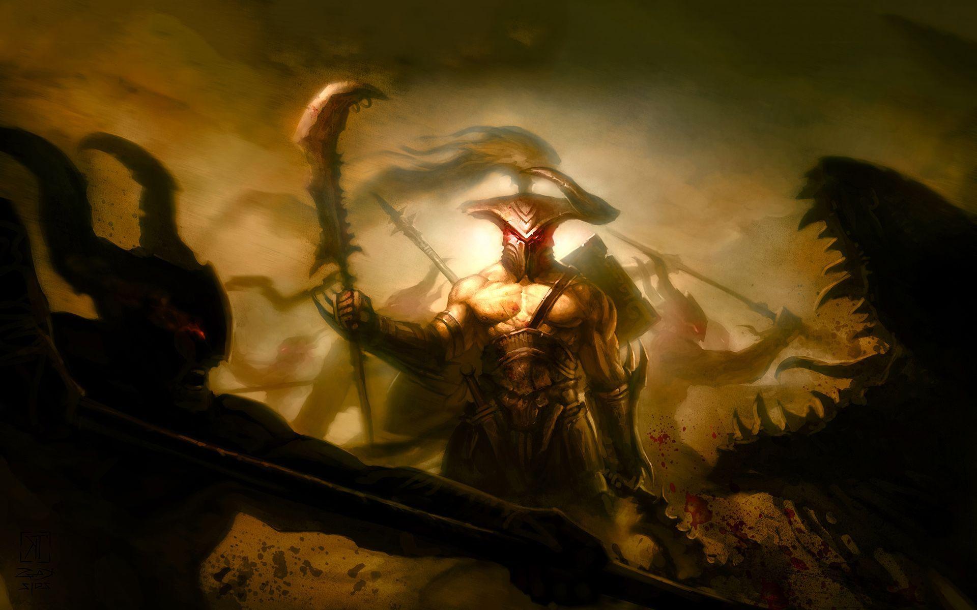 Warrior Battle Wallpapers - Top Free Warrior Battle Backgrounds ...