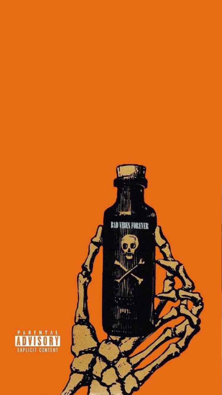 750x1334 iPhone Bad Vibes Wallpaper