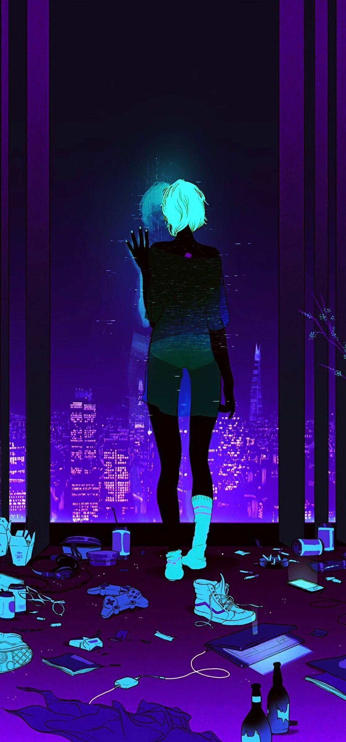 1122x2404 Anyone with wallpaper with the same vibes or style?