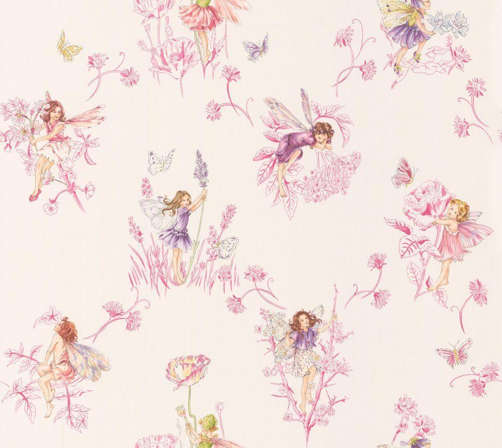 1000x892 Meadow Flower Fairies by Jane Churchill : Wallpaper Direct. Fairy wallpaper, Flower fairies, Flower wallpaper
