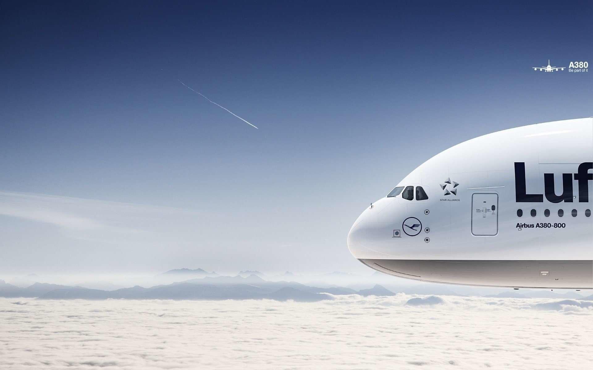 1920x1200 Airbus A380 wallpaper HD for desktop background