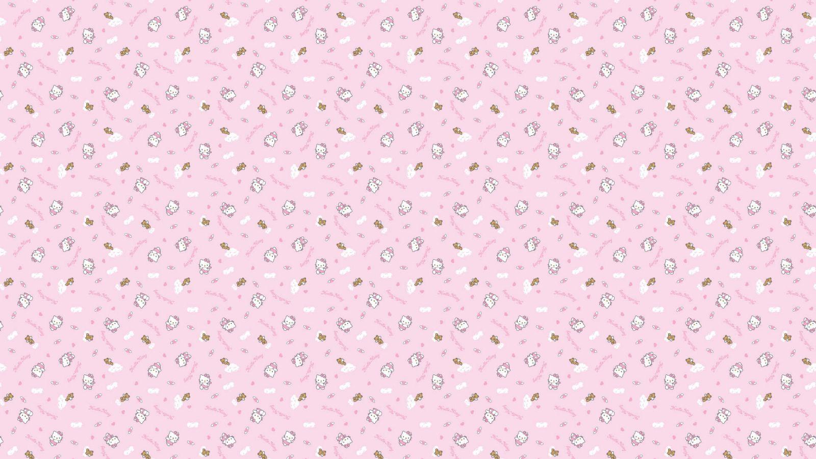 1600x900 Free download tags pink background hello kitty wallpaper hello kitty pink wallpaper [1920x1200] for your Desktop, Mobile & Tablet. Explore Pink Hello Kitty Wallpaper. Hello Kitty Desktop Wallpaper, Black