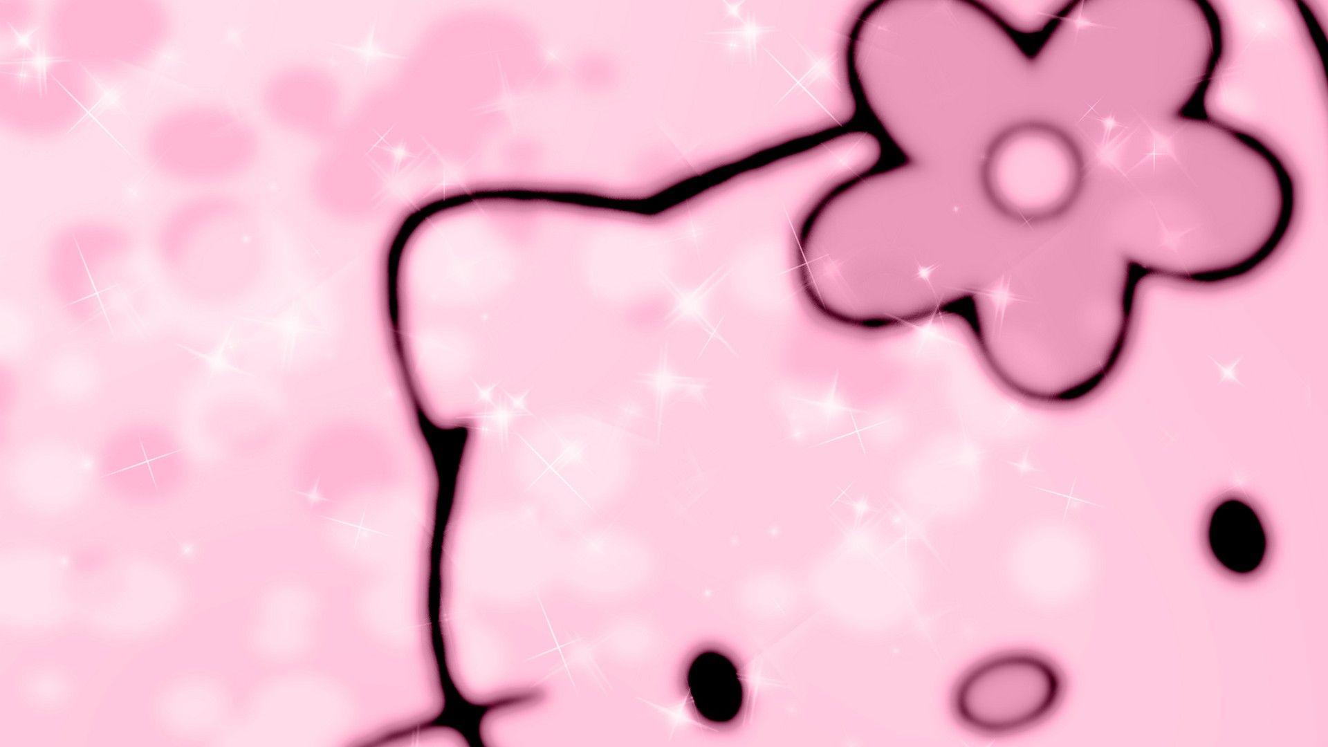 1920x1080 Pink Wallpaper Background Desktop Hello Kitty