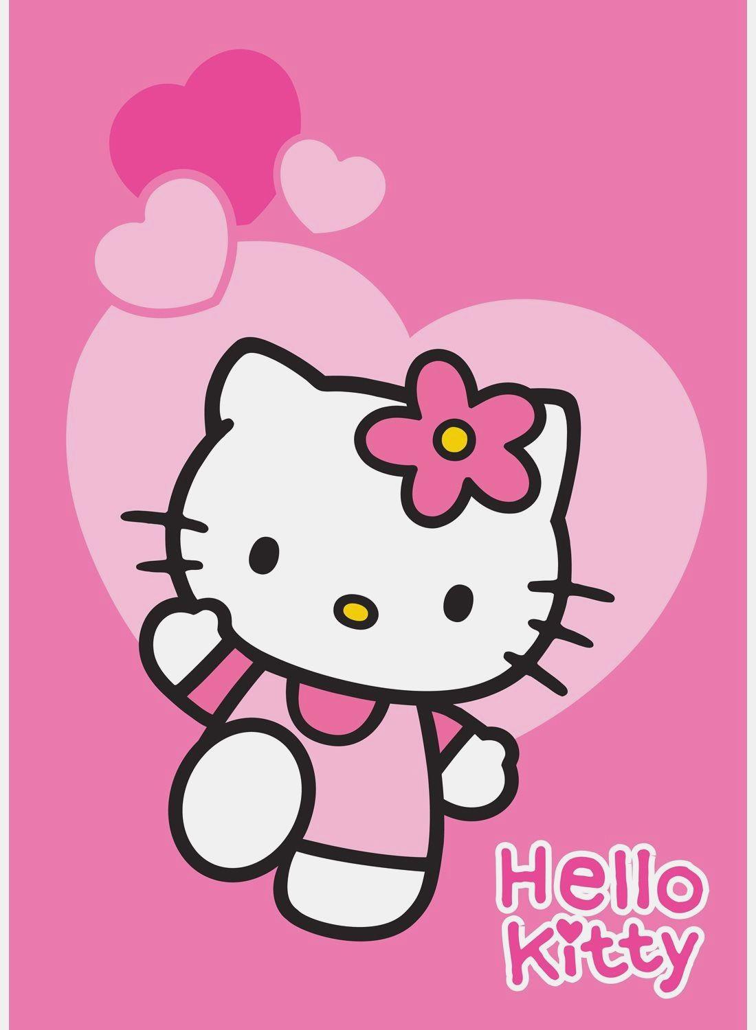 1100x1500 Hello Kitty Tapis Love Rose Kitty Pink Love Wallpaper & Background Download