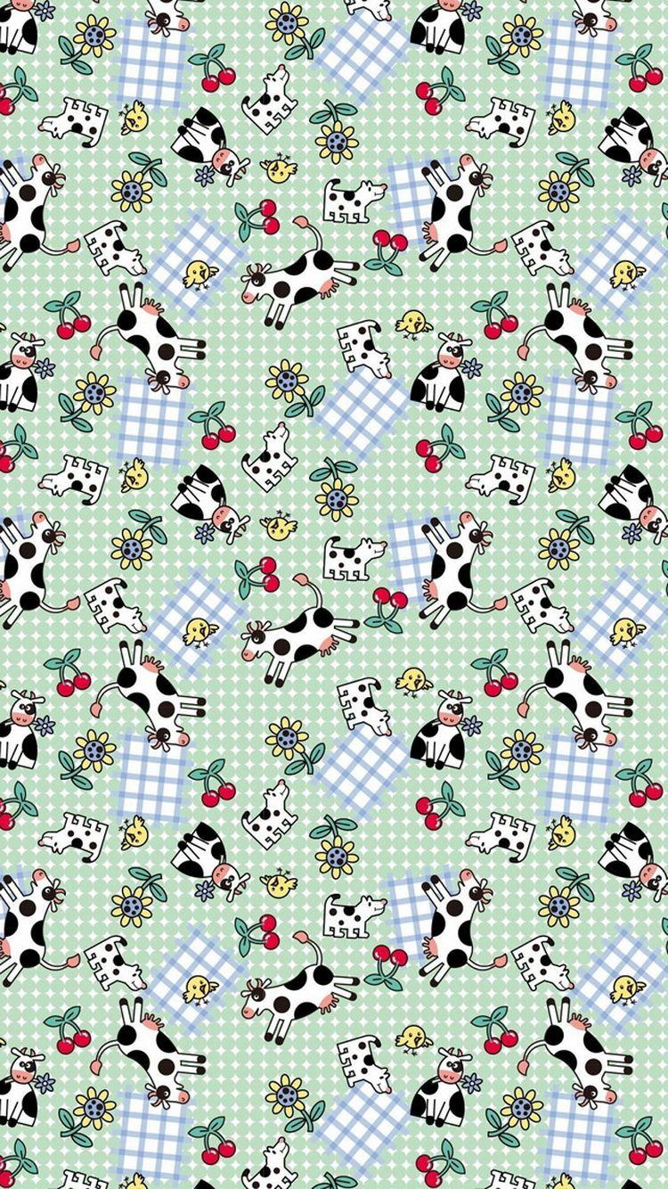 cow print Art Print by NataliyaMaassen  Cow print wallpaper, Iphone  background wallpaper, Animal print wallpaper