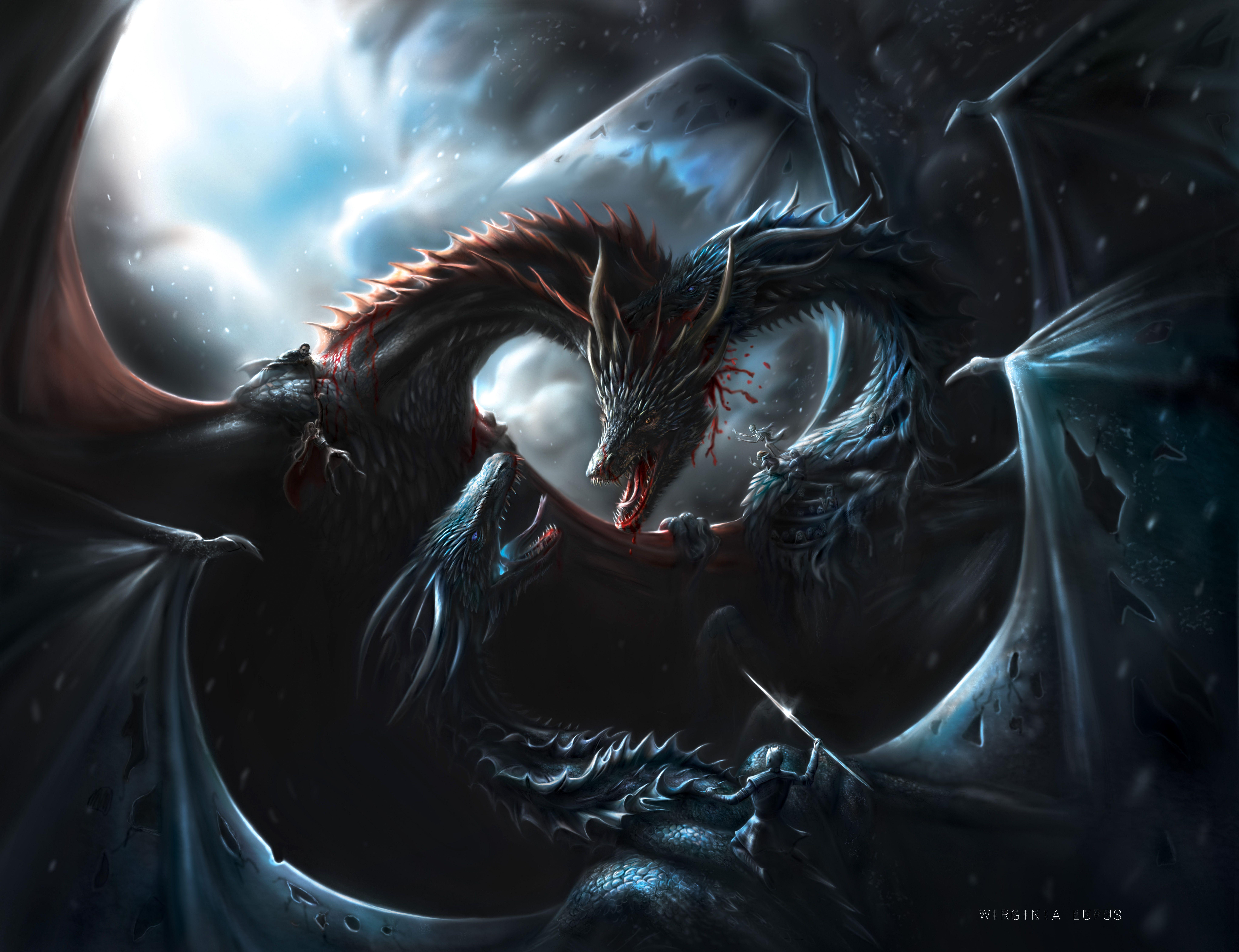 8175x6281 Battle Of Dragons Game Of Thrones 8k 5k HD 4k Wallpaper, Image, Background, Photo and Picture