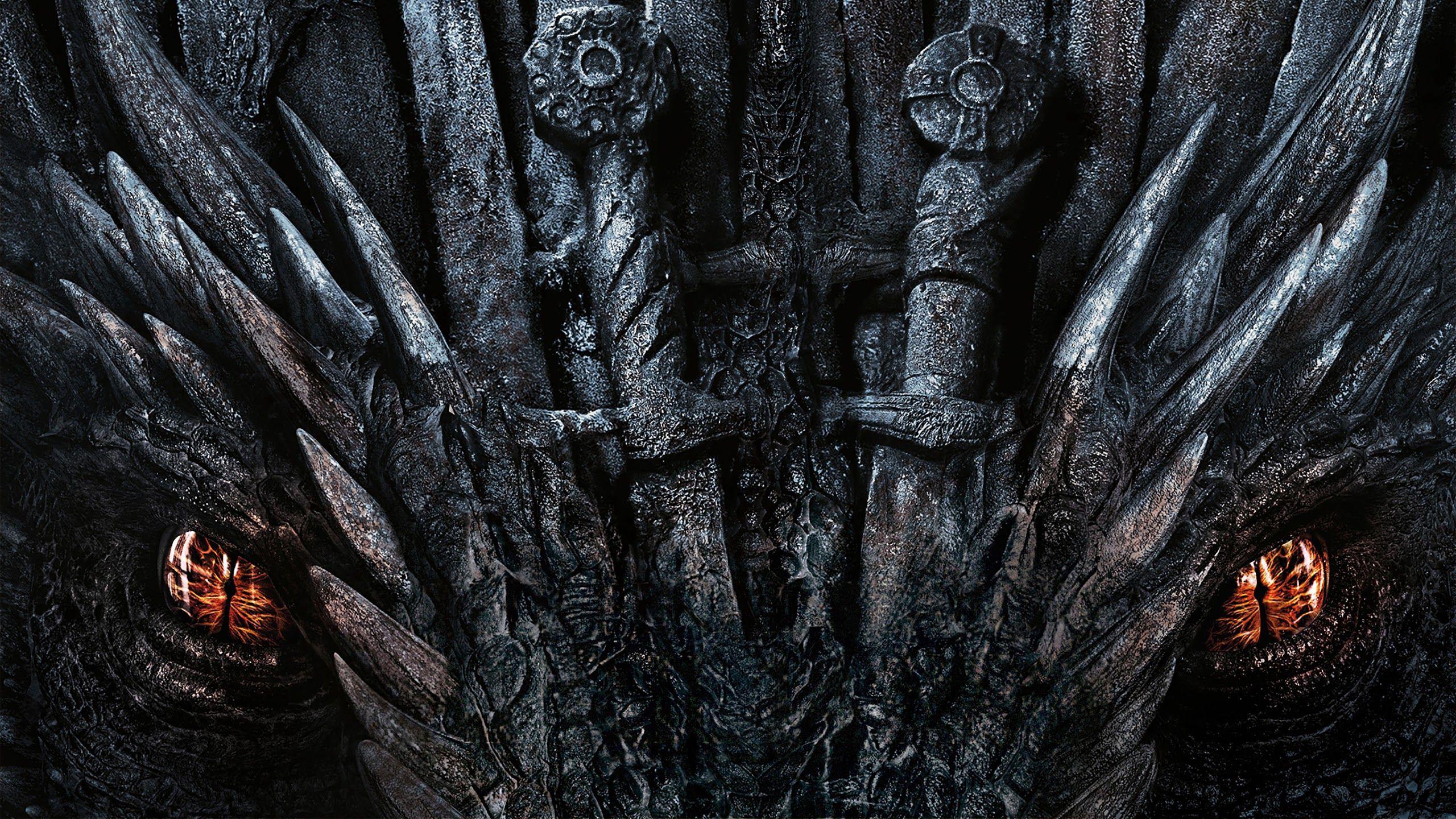 2560x1440 Game of Thrones Dragon Eyes Season 8 4K Wallpaper
