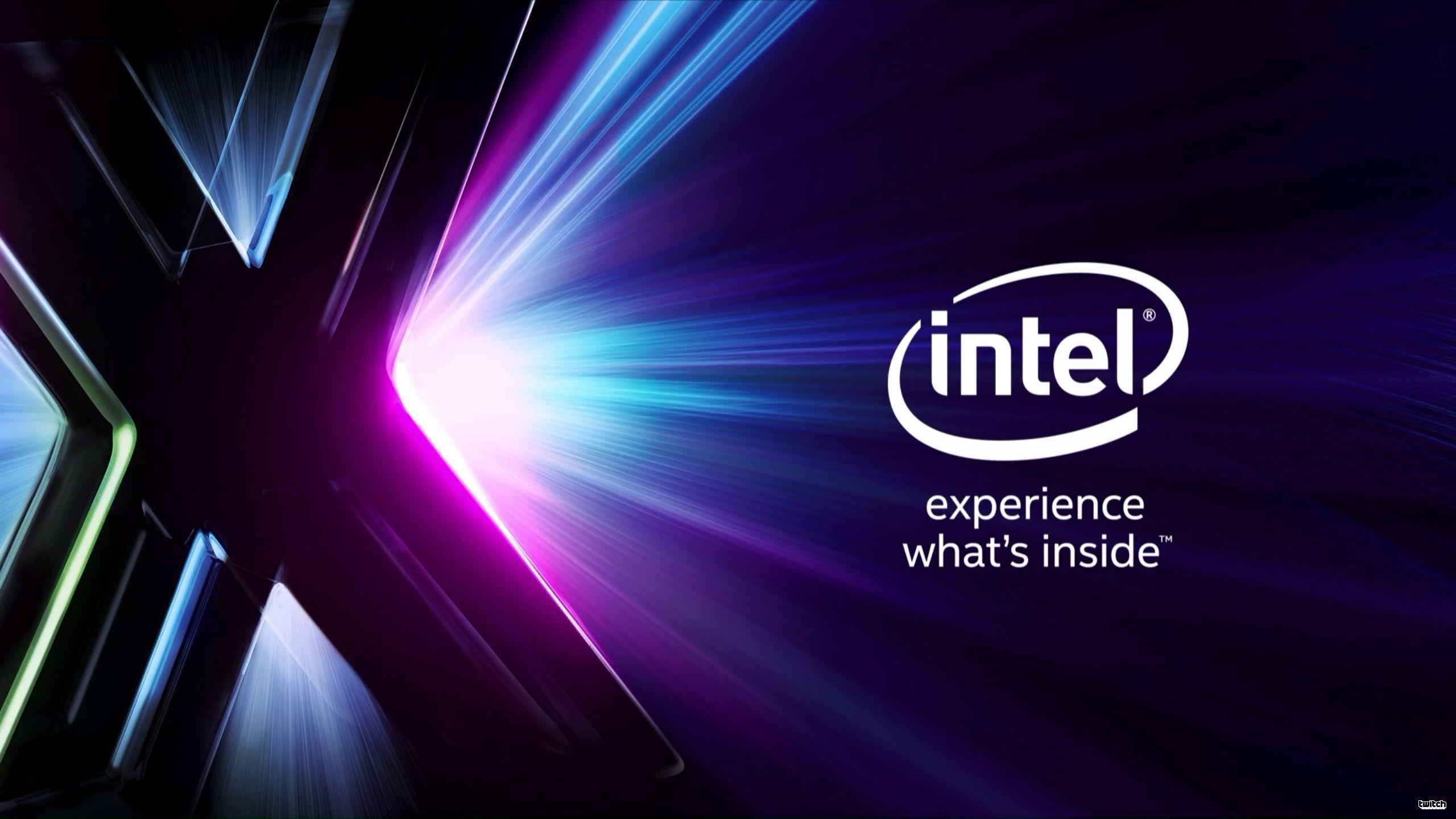 Intel Logo Wallpaper 4K