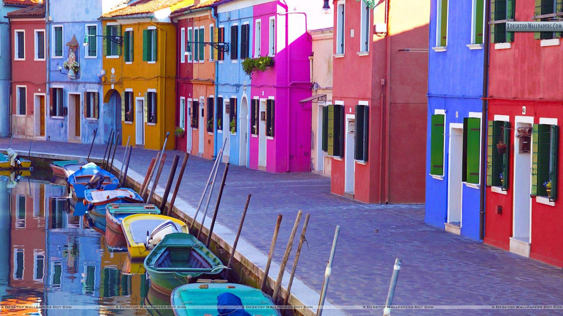 1920x1080 Burano, Venice, Italy Wallpaper