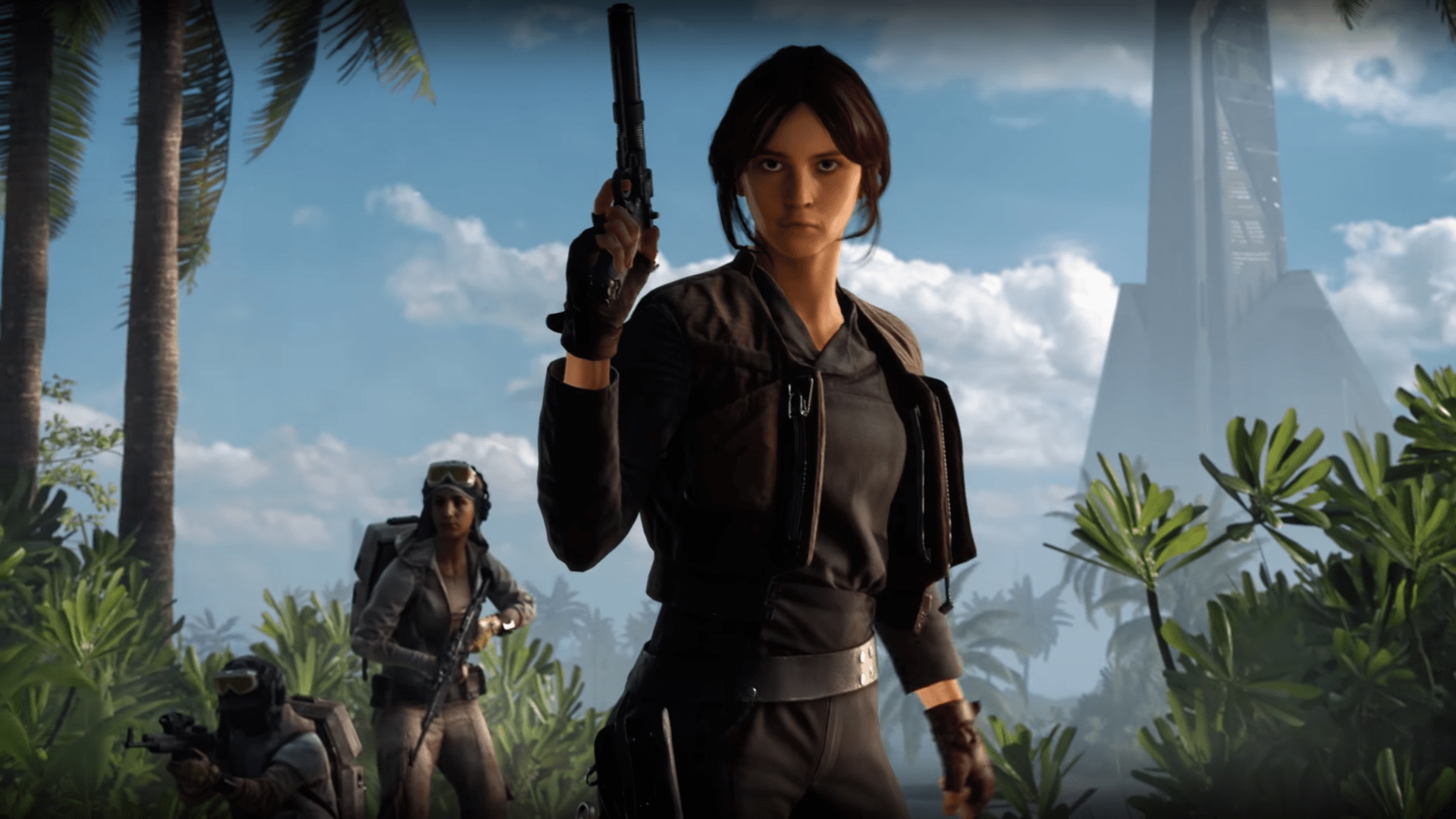 1920x1080 Jyn Erso Wallpaper