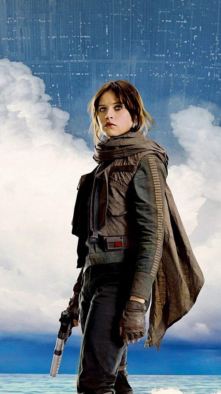 750x1334 Jyn Erso- Rogue One wallpaper in 750x1334 resolution