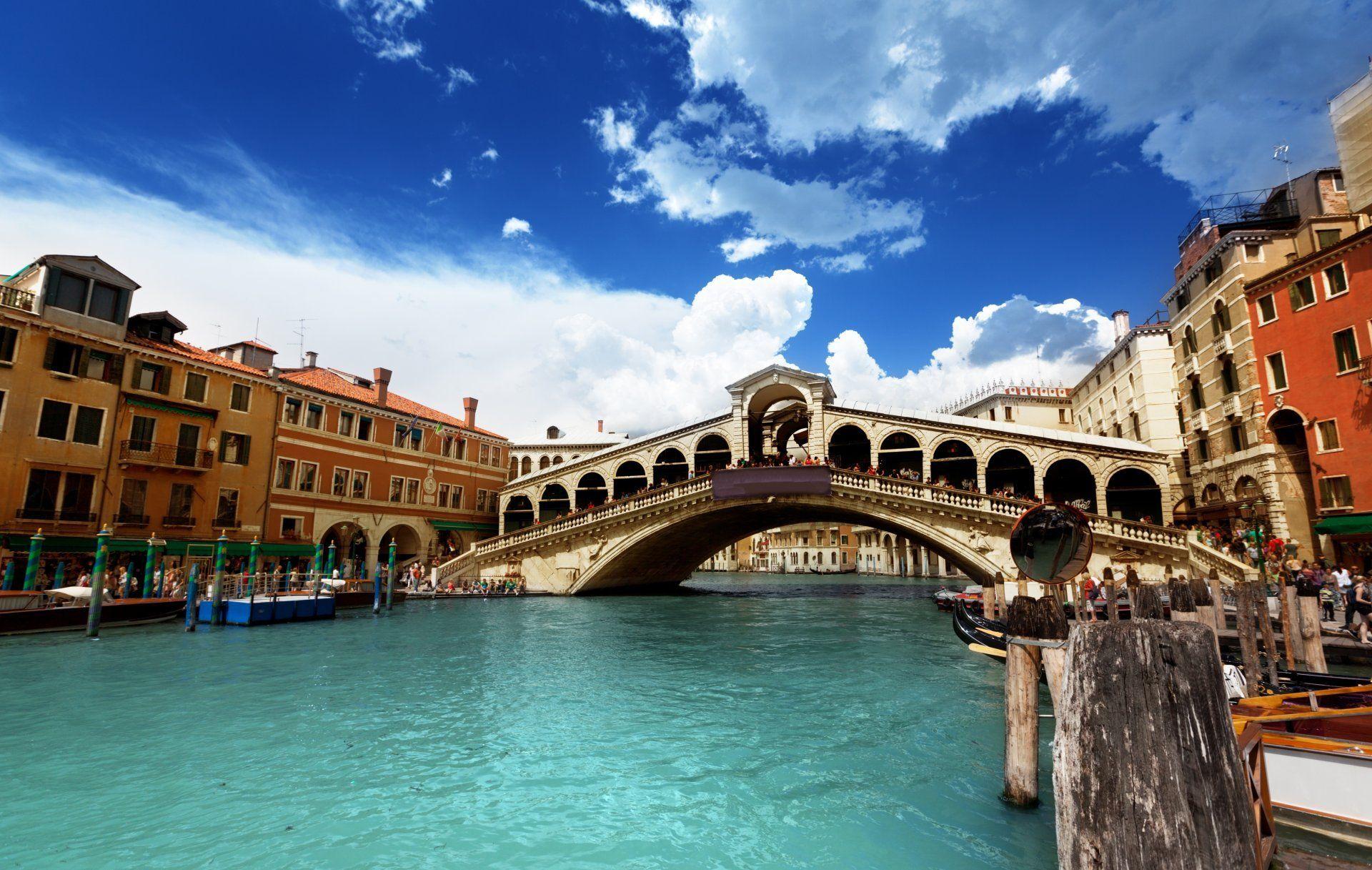 1920x1217 Travel & World Rialto Bridge Grand Canal wallpaper Desktop, Phone