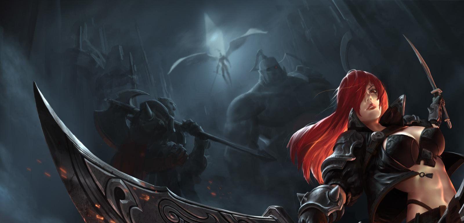1600x768 Best Katarina Wallpaper Id Of Legends Wallpaper 4k Katarina