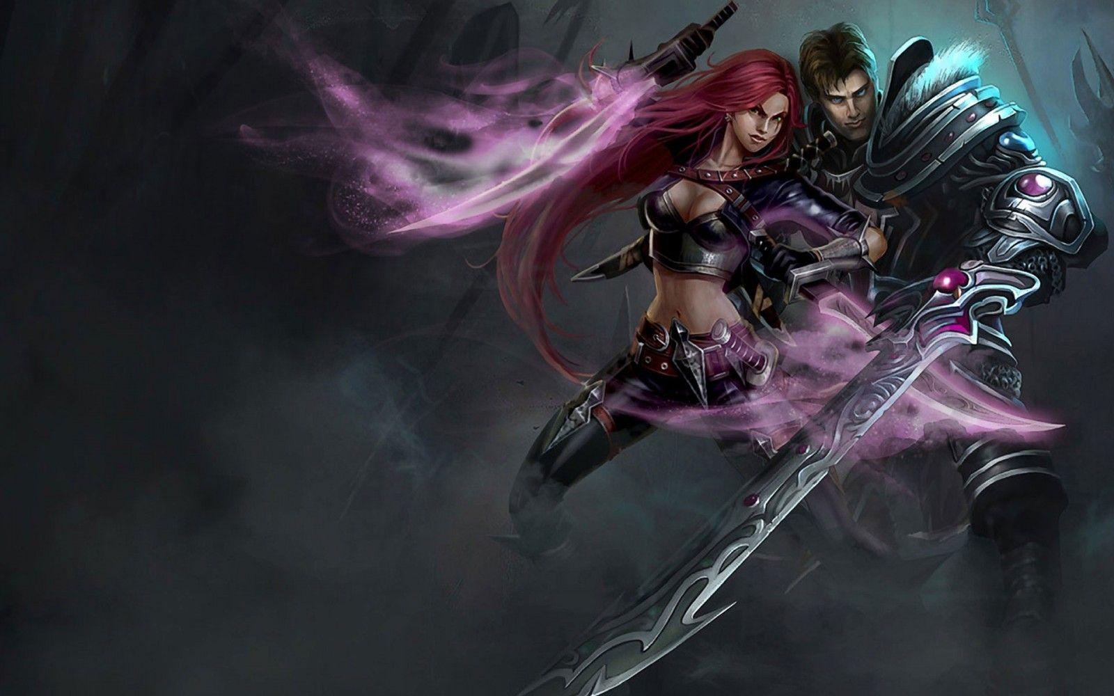 1600x1000 katarina league of legends HD wallpaper, Background