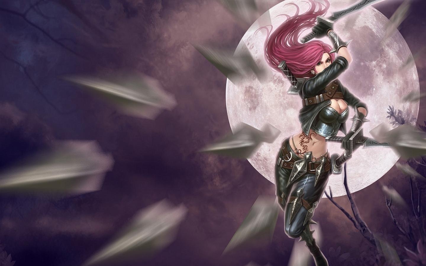 1440x900 Katarina (League Of Legends) wallpaper 1440x900 desktop background
