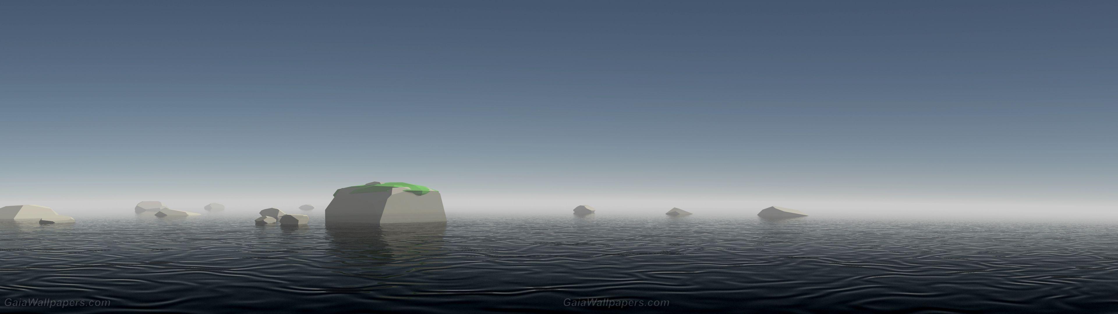 3840x1080 Reef of desolation wallpaper 3840x1080 Desktop Wallpaper