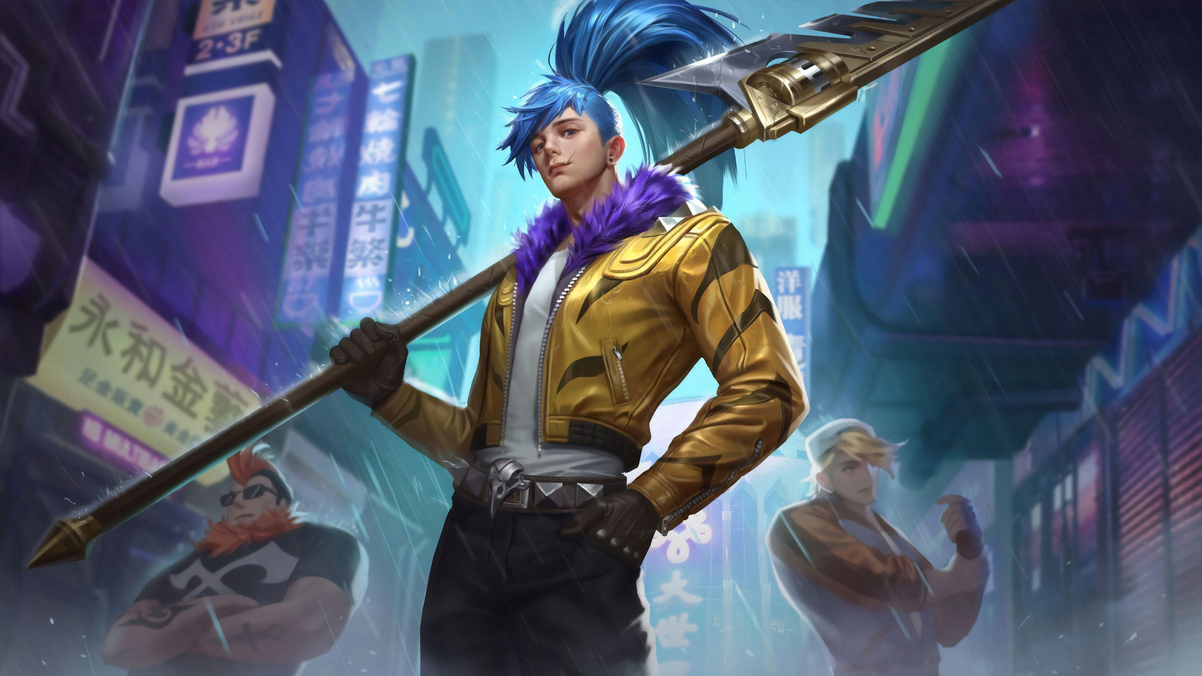 3840x2160 Wallpaper 4k King Glory Hanshin Street Fighter Wallpaper