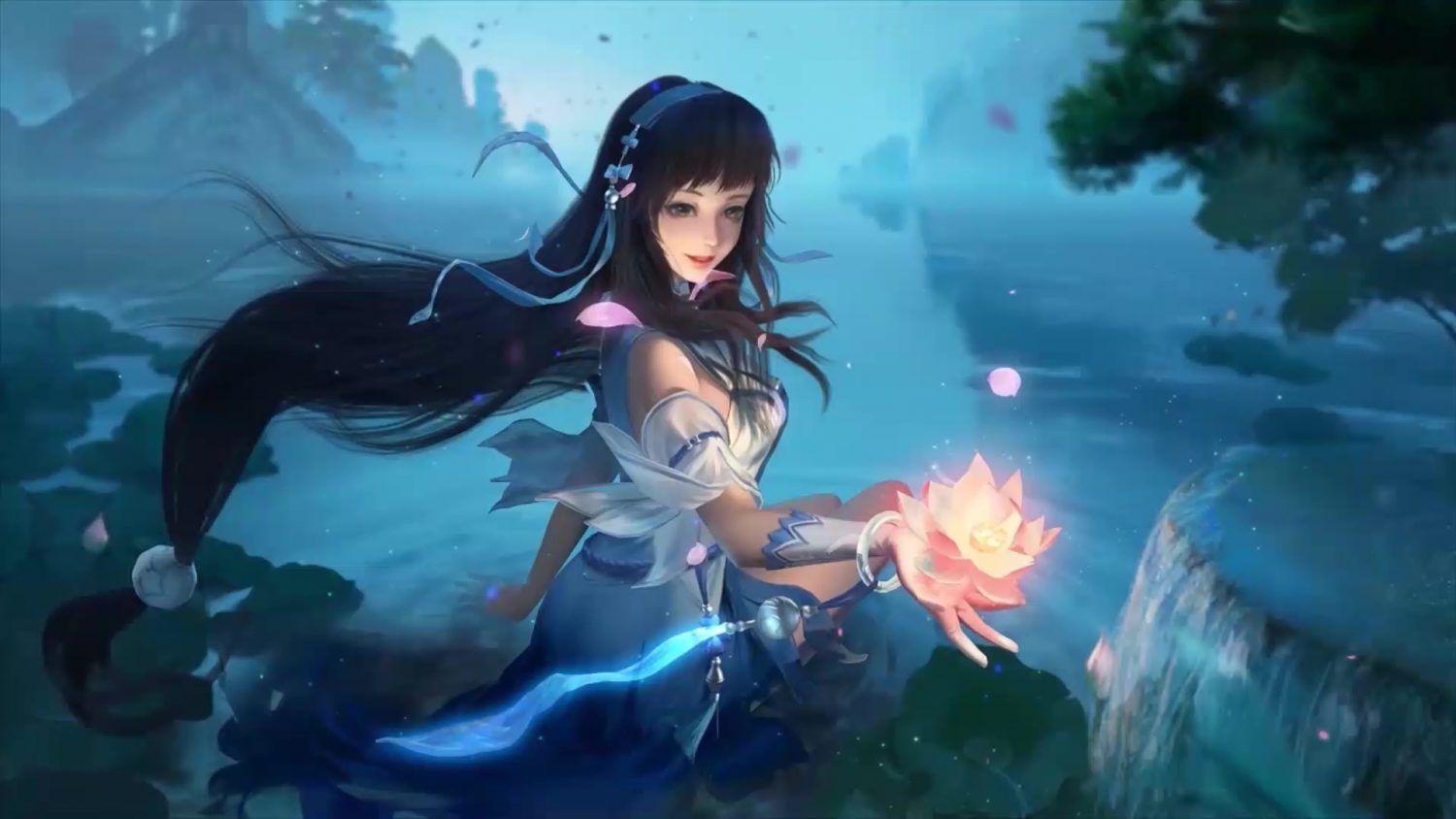 1500x844 Xi Shi King Of Glory Live Wallpaper
