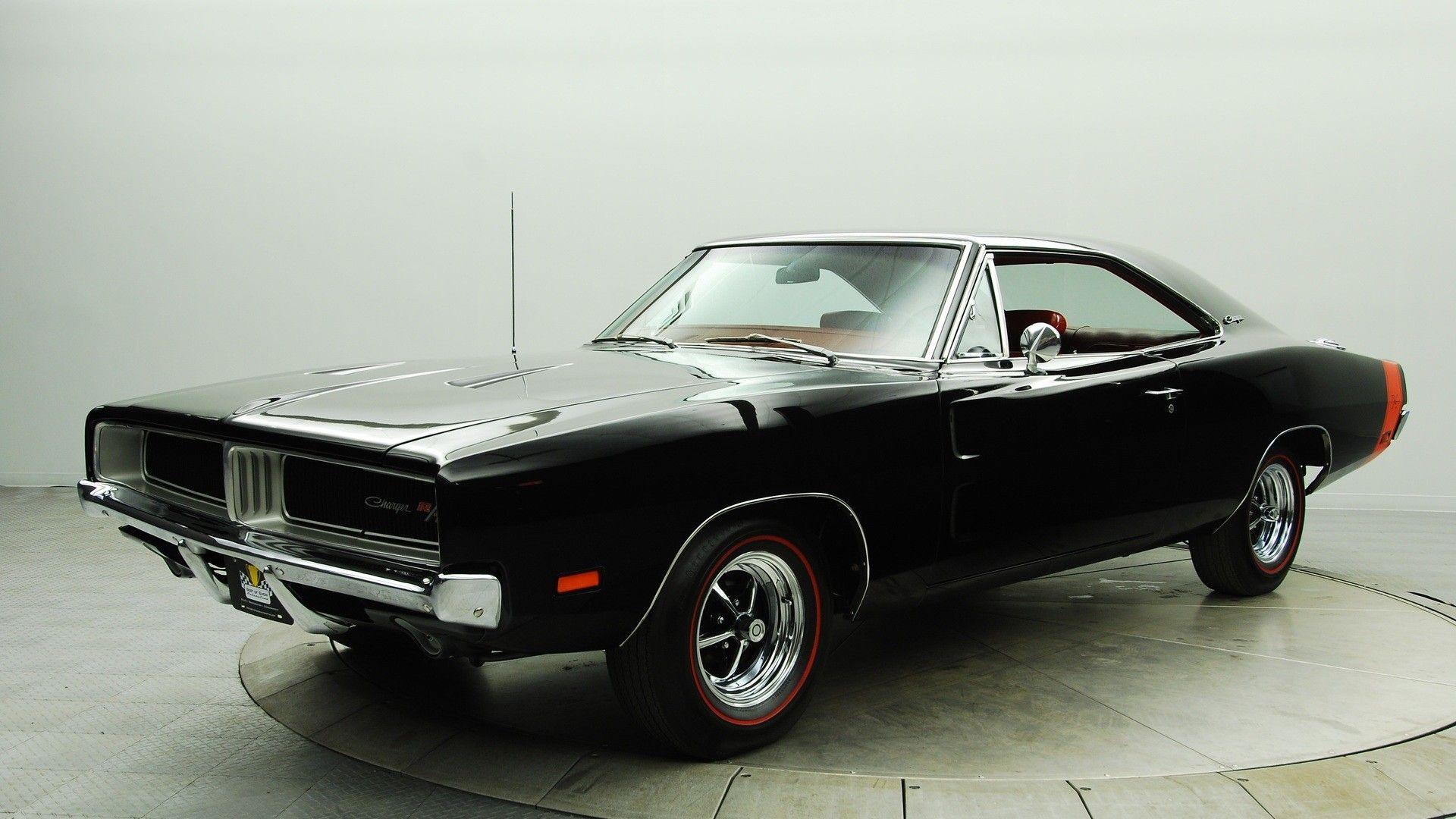 1920x1080 Black Cars Classic Dodge Charger RT Muscle Car