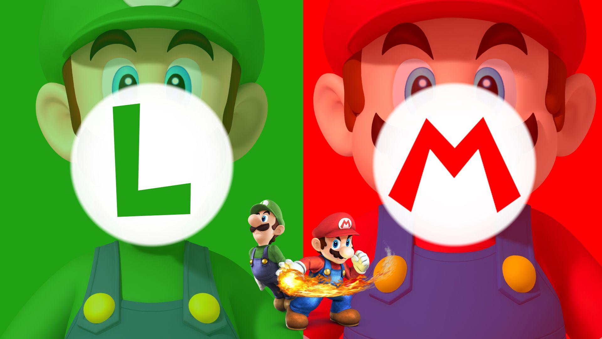 1920x1080 Mario And Luigi Background on .