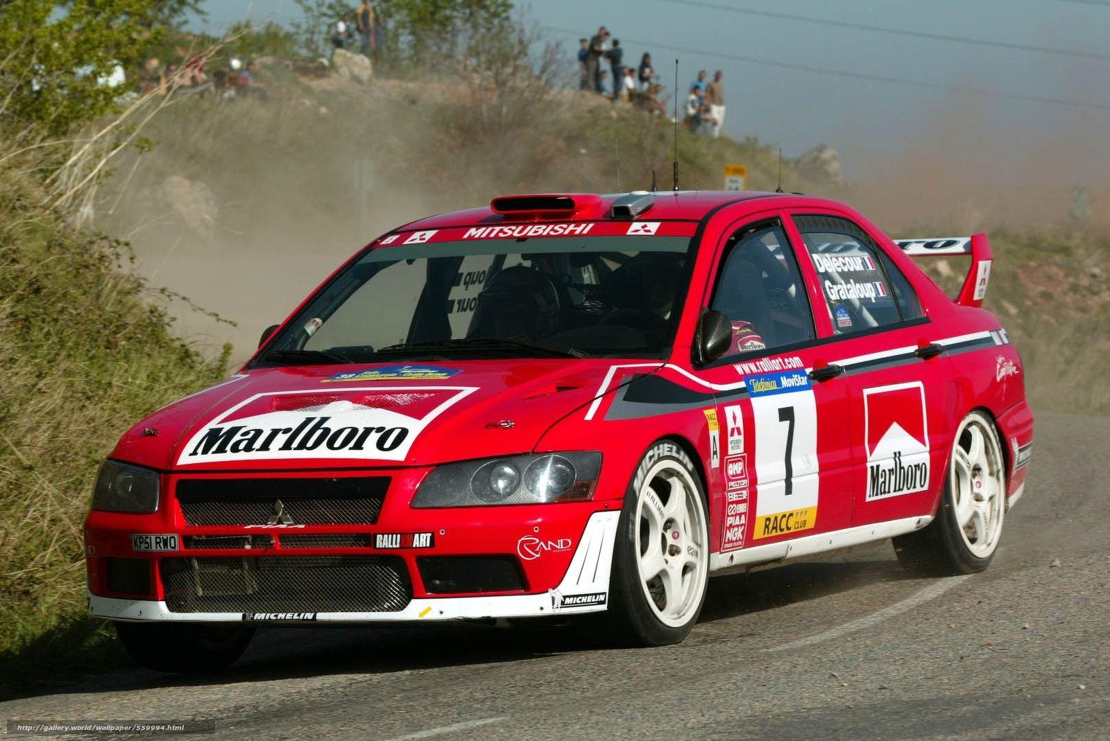 Mitsubishi rally team