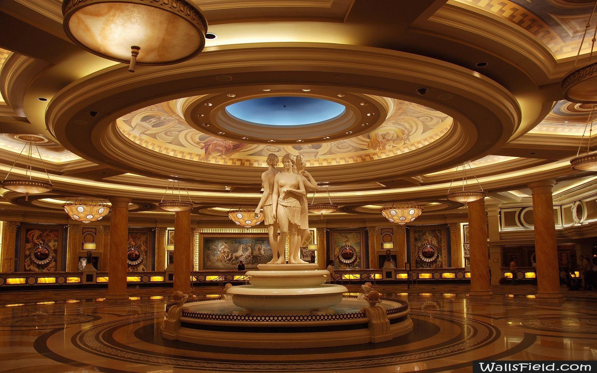 1920x1200 Cesars Hotel Lobby.com. Free HD Wallpaper. Architecture wallpaper, Luxury exterior, Desktop wallpaper background