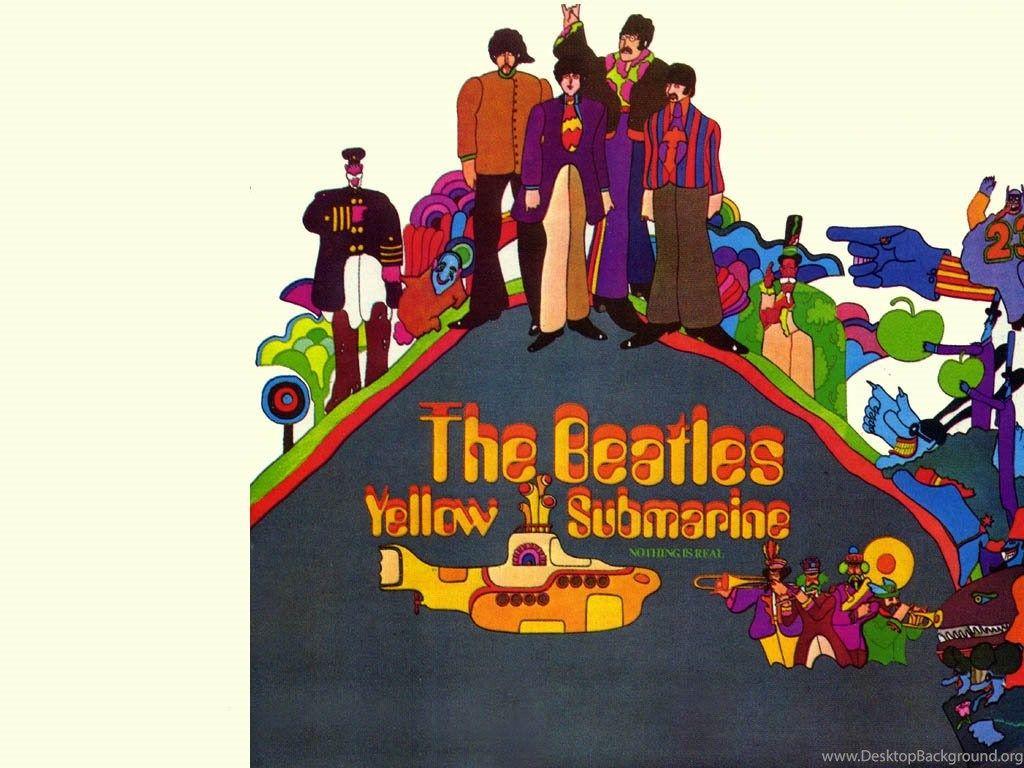 1024x768 The Beatles Yellow Submarine Wallpaper. Desktop Background