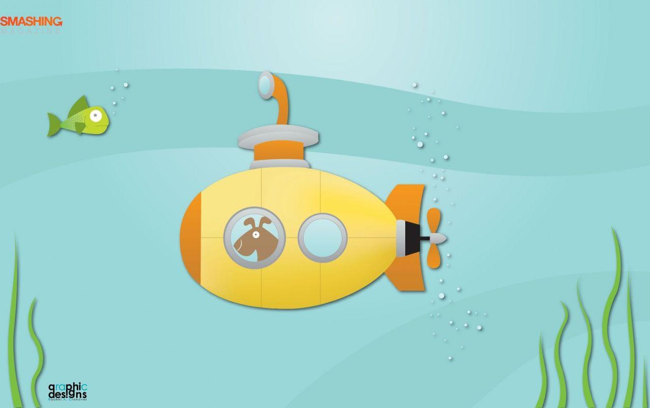 1280x804 Yellow submarine wallpaper. Yellow submarine