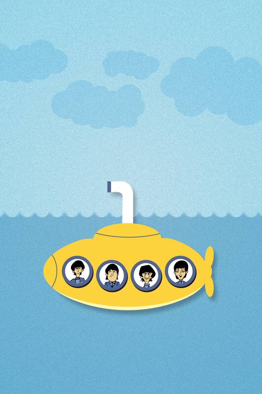 852x1280 Best Of Phone Yellow Submarine Wallpaper Photo