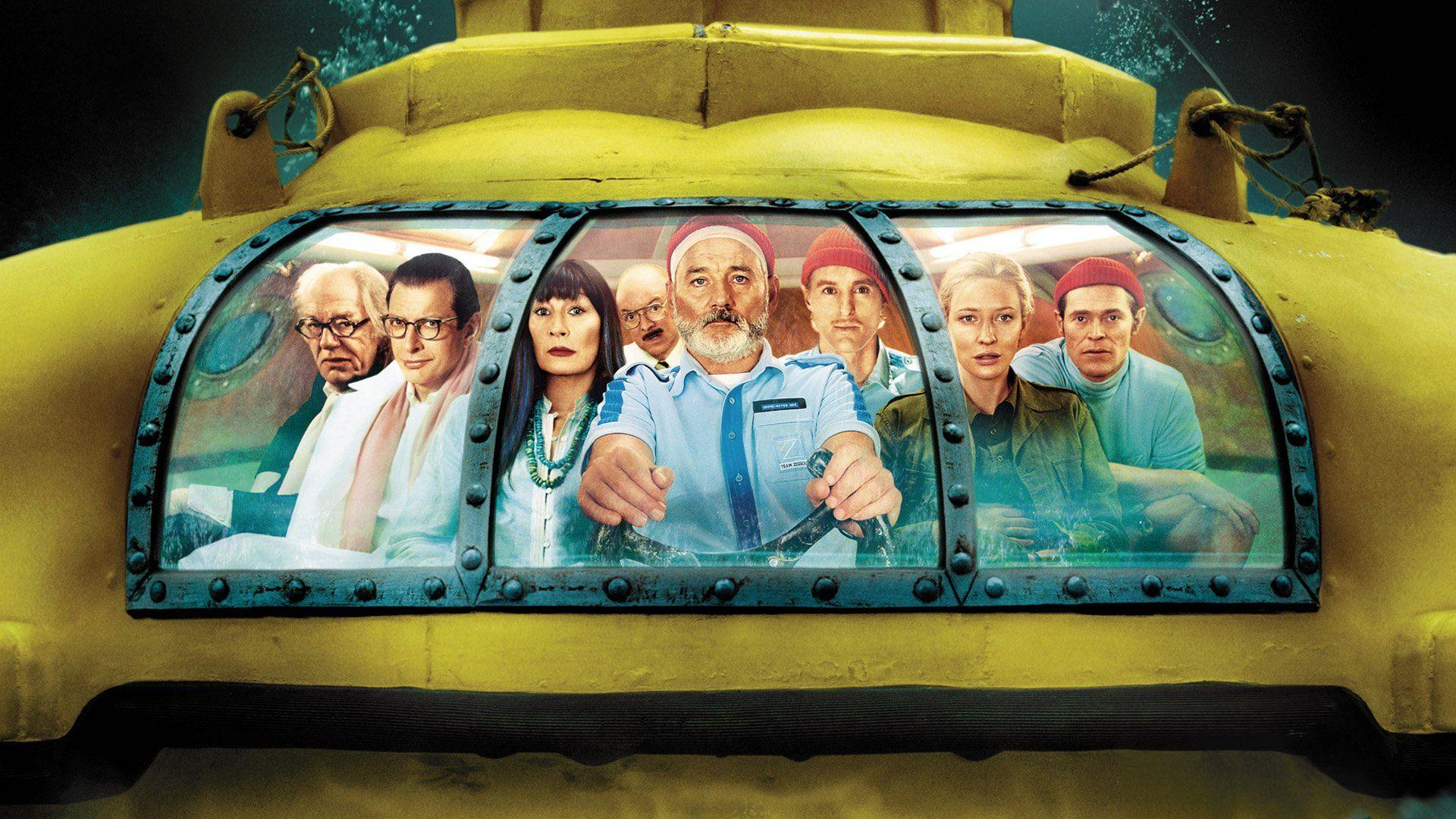 1920x1080 The Life Aquatic with Steve Zissou Yellow Submarine wallpaperx1080