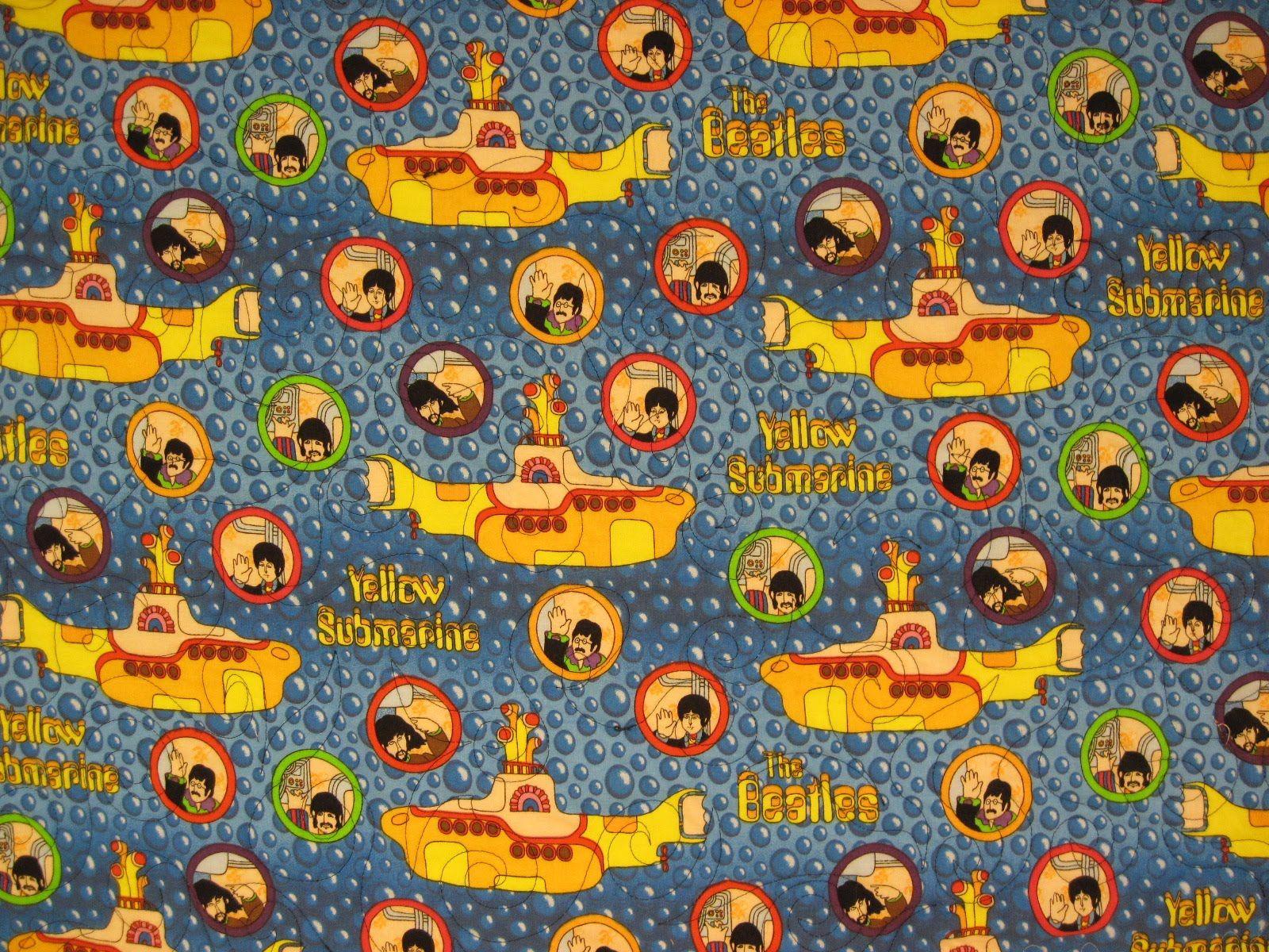 1600x1200 Free download Had some left over Yellow Submarine fabric and other Beatles fabric so [1600x1200] for your Desktop, Mobile & Tablet. Explore Beatles Yellow Submarine Wallpaper. Beatles Yellow Submarine