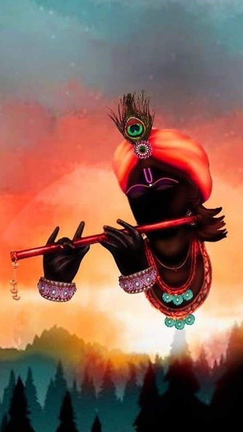 800x1422 Krishna, arjun, mahabharat, shri krishna, HD phone wallpaper