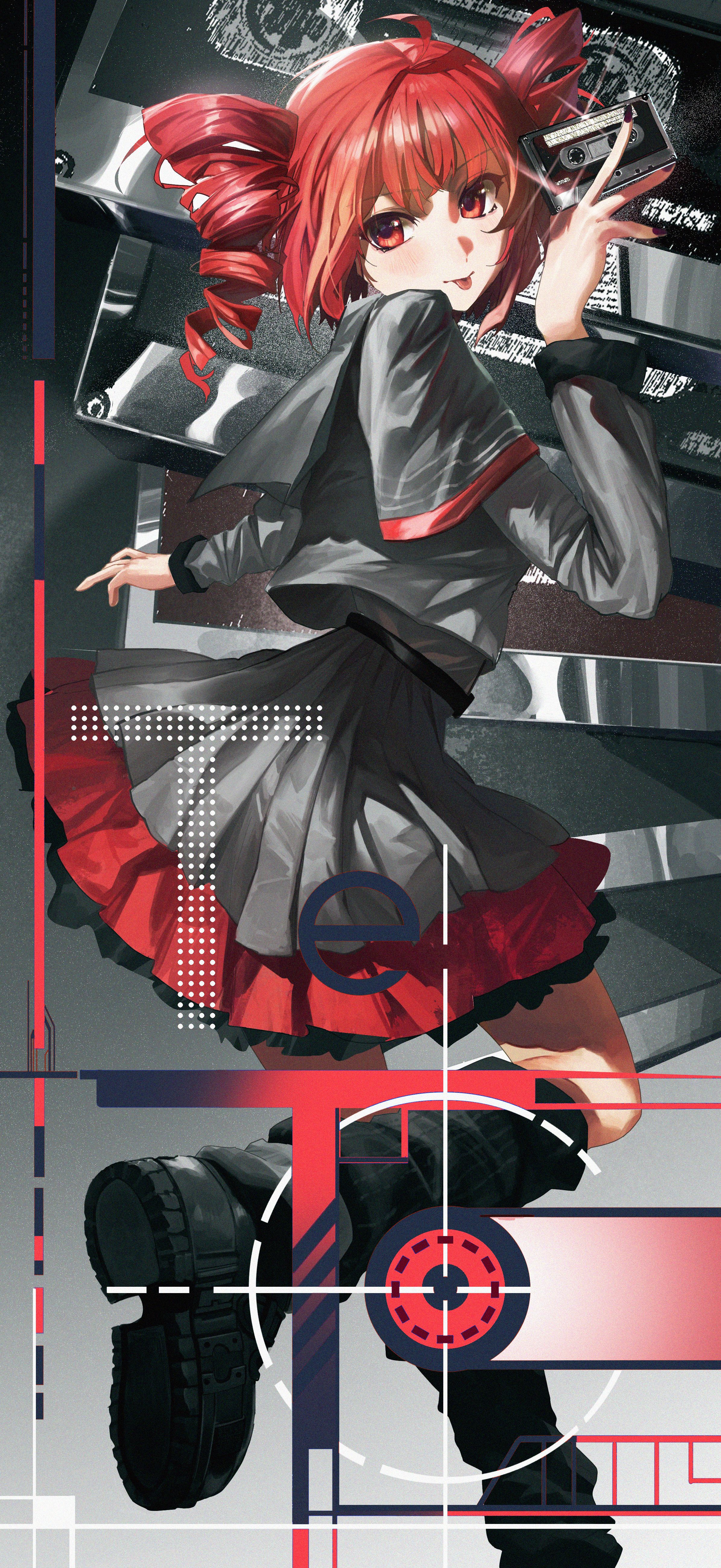 2391x5196 Kasane Teto, Mobile Wallpaper Anime Image Board