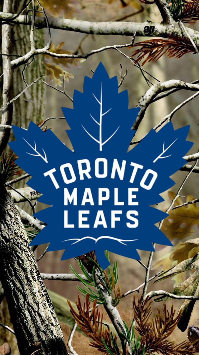 800x1422 Toronto Maple Leafs, camo, realtree, canada, nhl, hockey, HD phone wallpaper