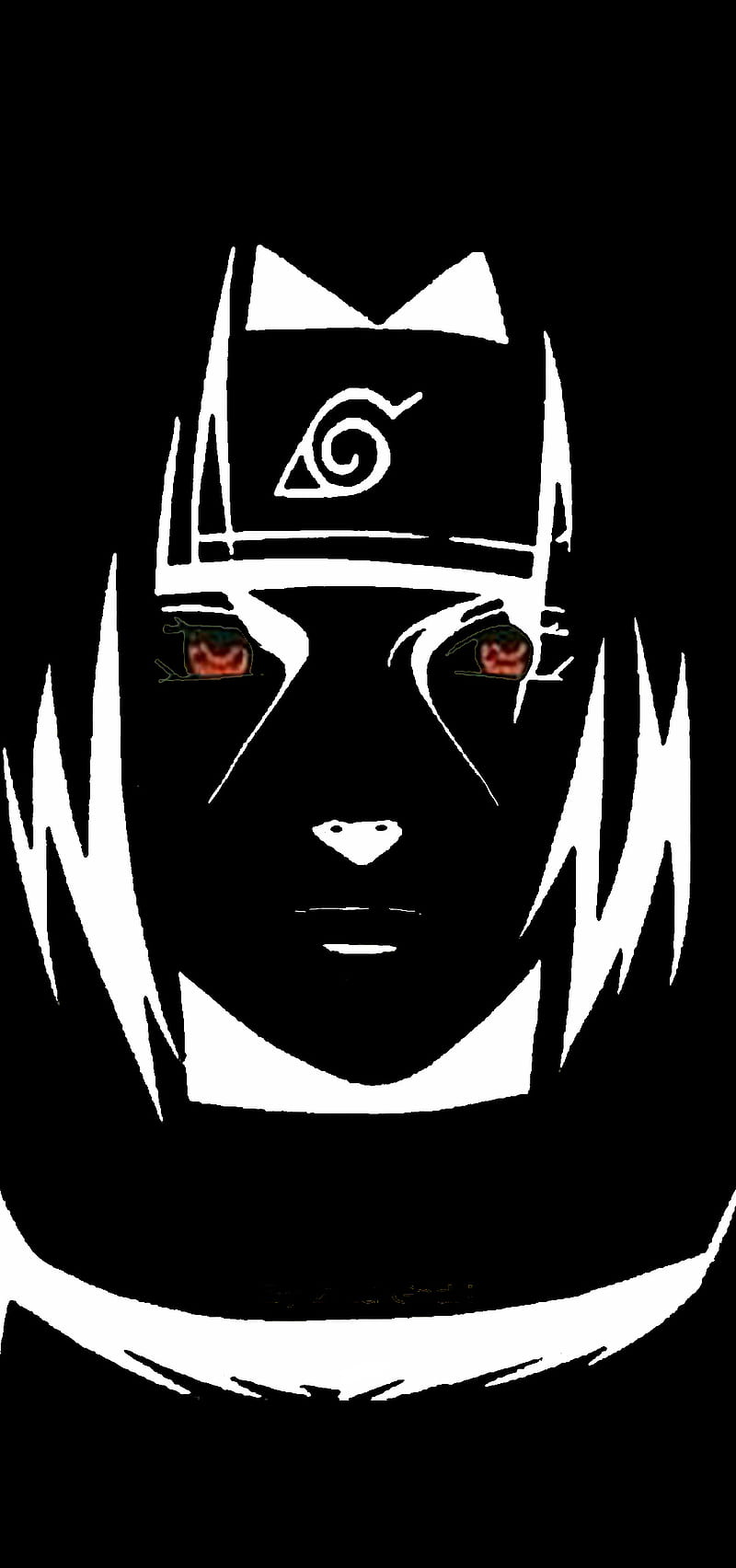 800x1704 Itachi uchiha, anime, black, naruto, peaple, sharingan, white, HD phone wallpaper