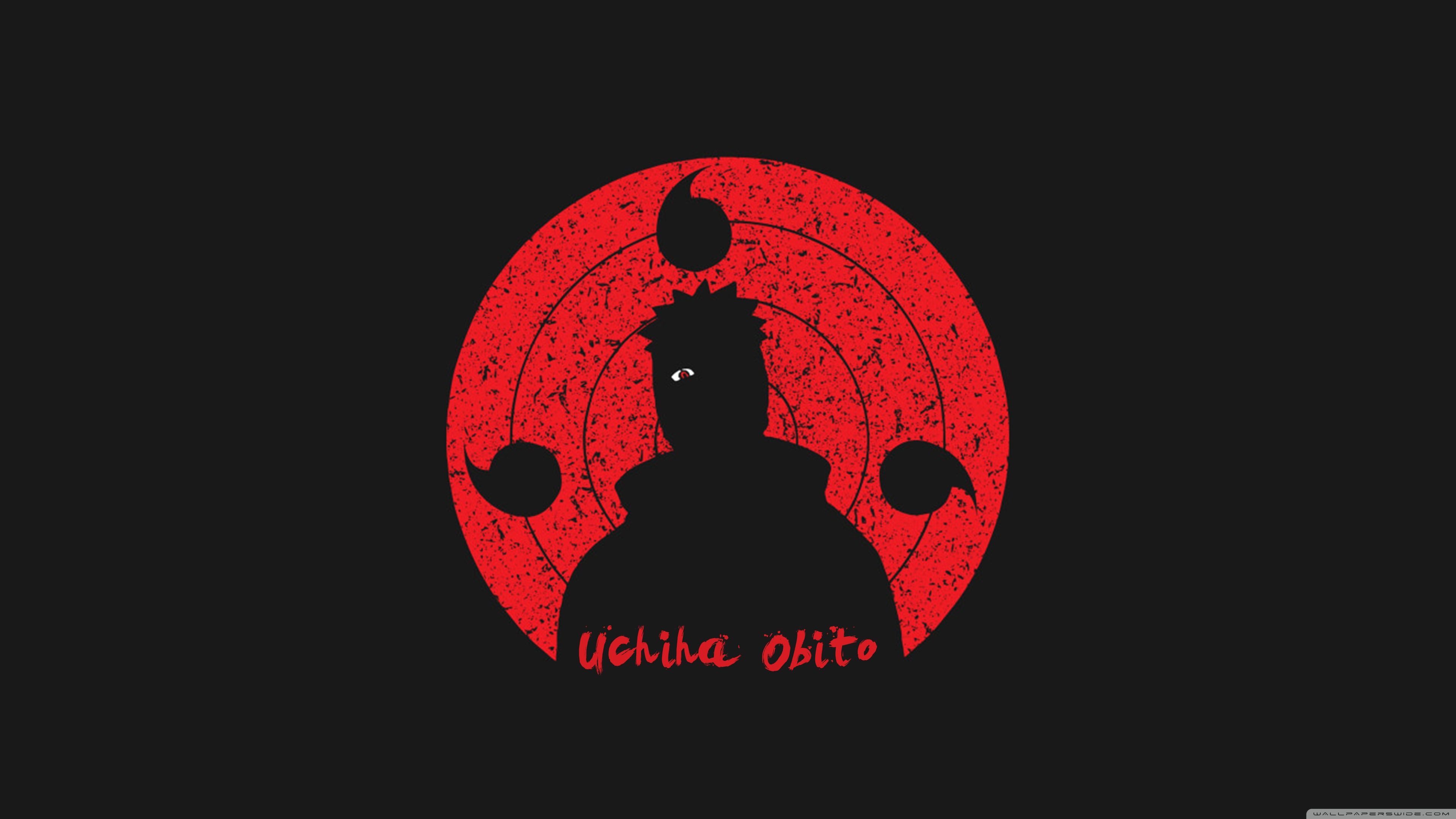 3840x2160 Uchiha Obito Sharingan in Naruto Shippuden 4K UHD Wallpaper for UltraHD Desktop and TV