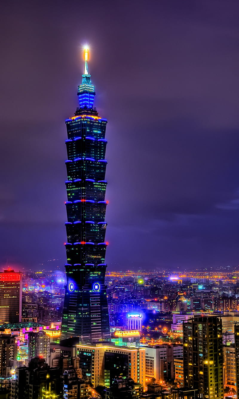 800x1333 Taipei building, taepei, taiwan, HD phone wallpaper