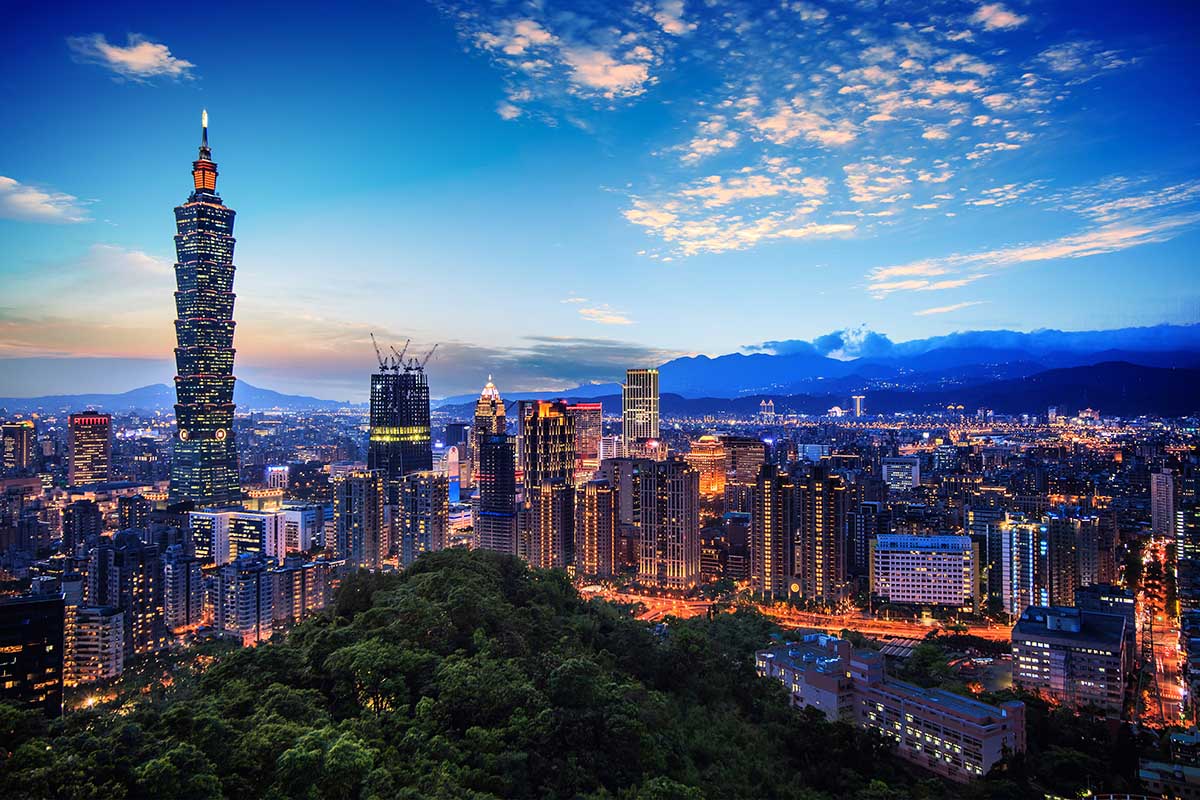 1200x800 Taipei 101 City View Wallpaper Malaysia