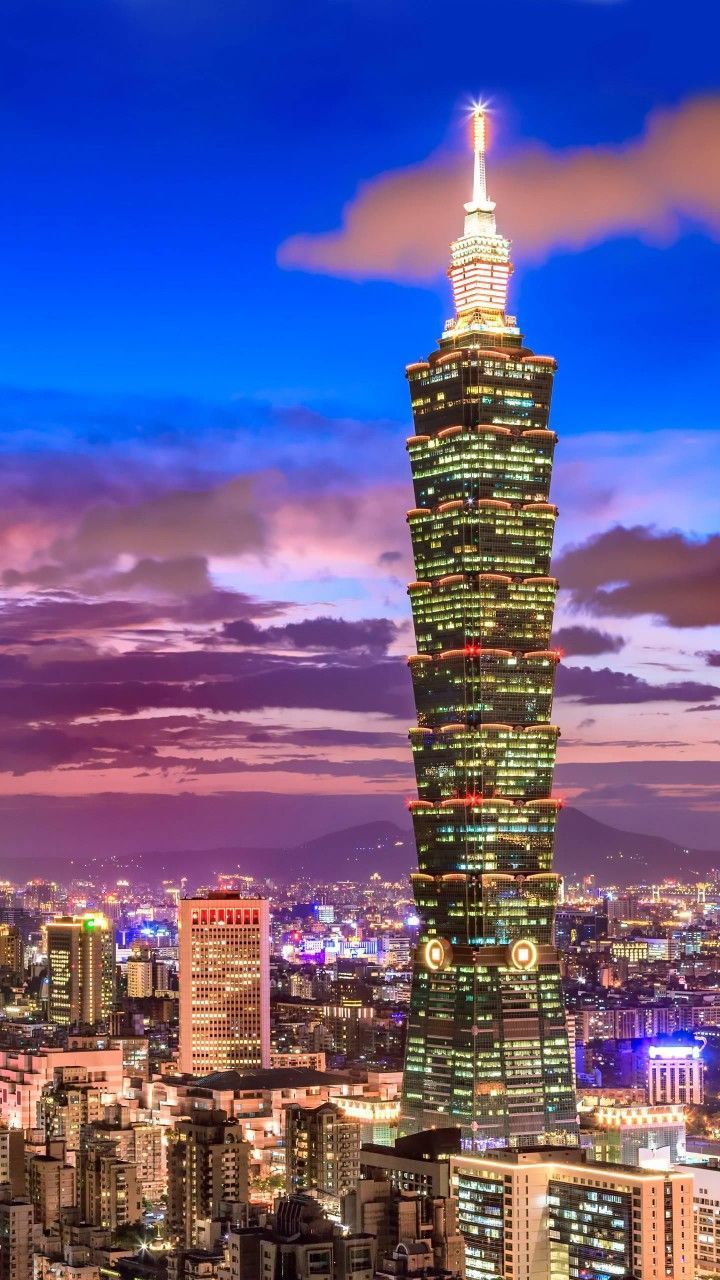 720x1280 Taipei: The Vibrant Capital of Taiwan. Taipei skyline wallpaper, Taipei taiwan skyline, Taipei city picture