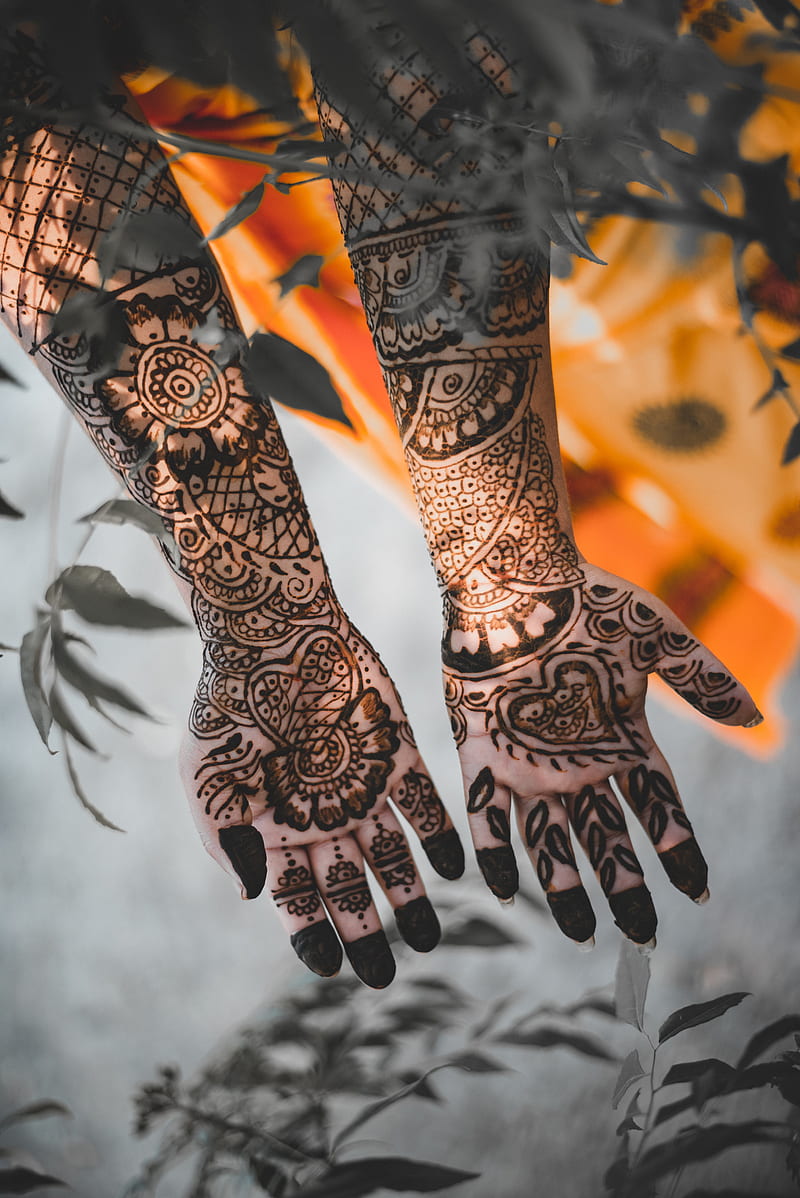 800x1198 HD henna wallpaper