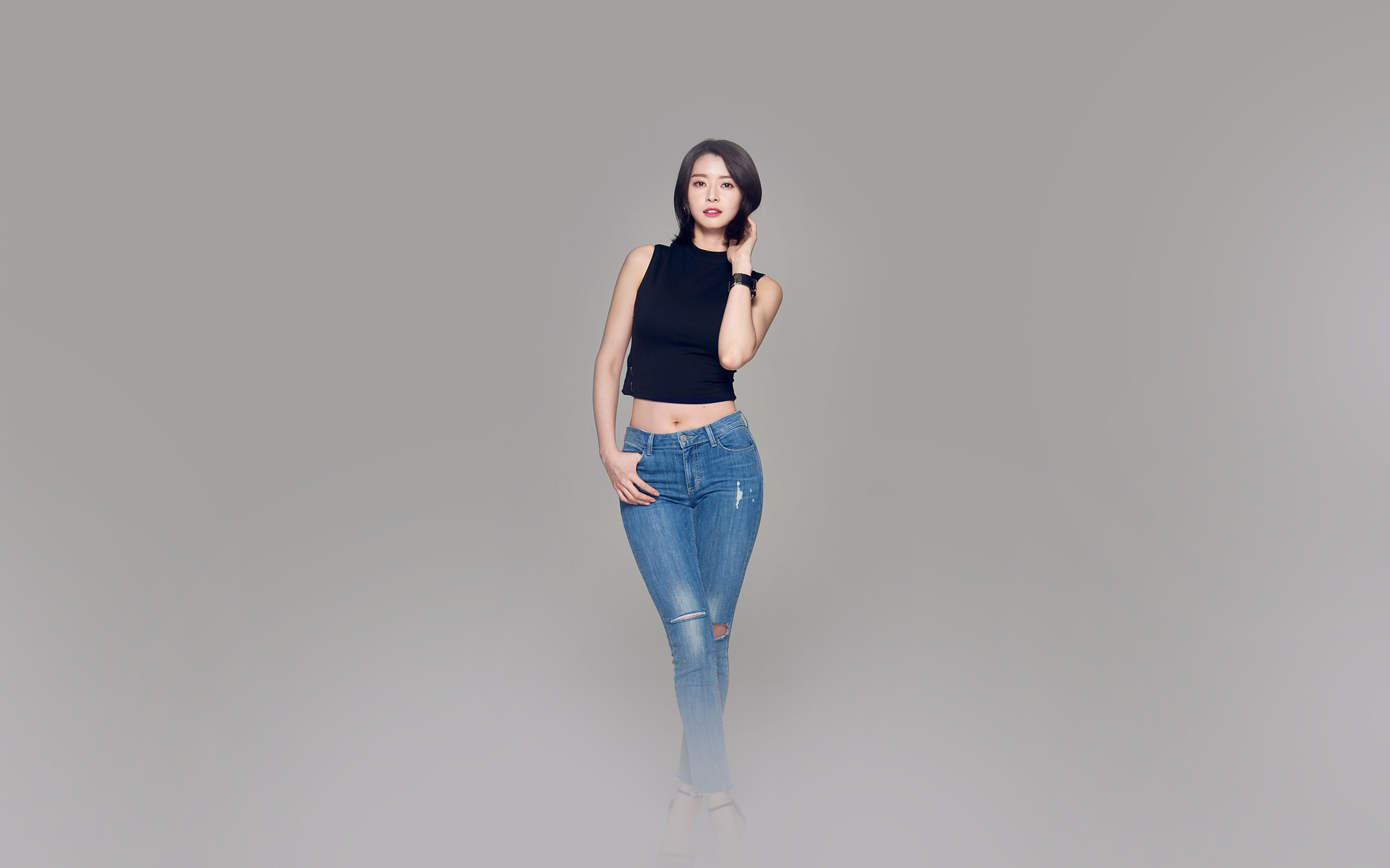 3840x2400 Kpop Girl Group Kwon Nara Hellovenus Jean Wallpaper