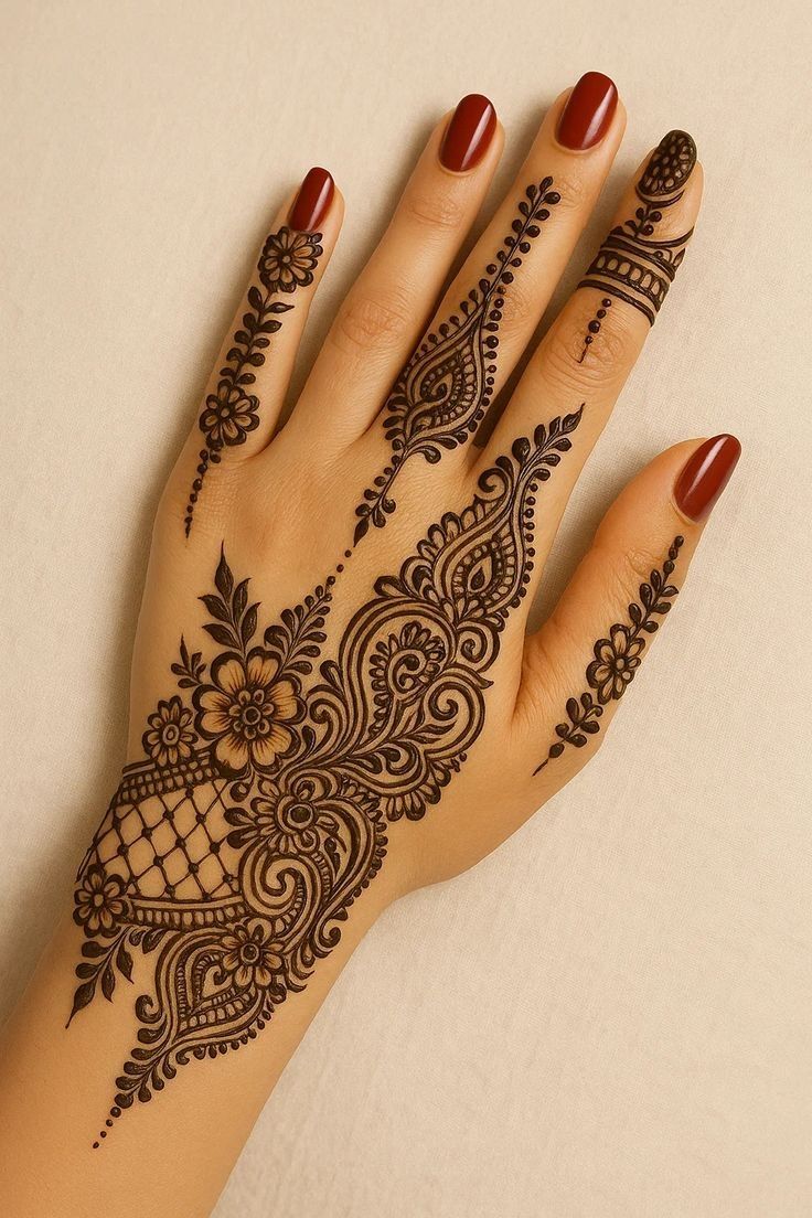 736x1104 New Mehndi Design Photo, Image Picture Pics & Wallpaper
