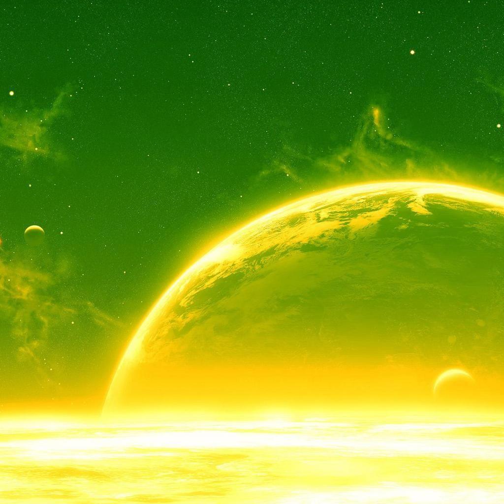 1024x1024 Venus Lights. iPad Wallpaper free iPad wallpaper & background