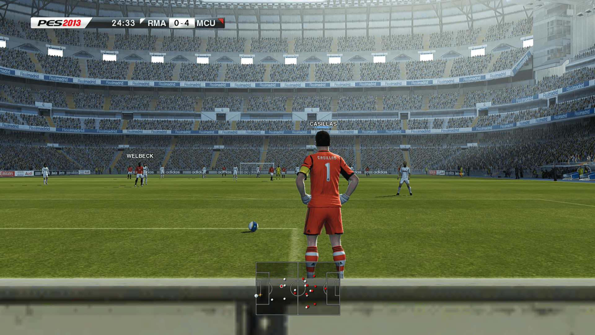 1920x1080 Just to remind you how PES 2013 looked like, you would think in 9 years Konami would have made huge progress and the 2022 version would look stunning