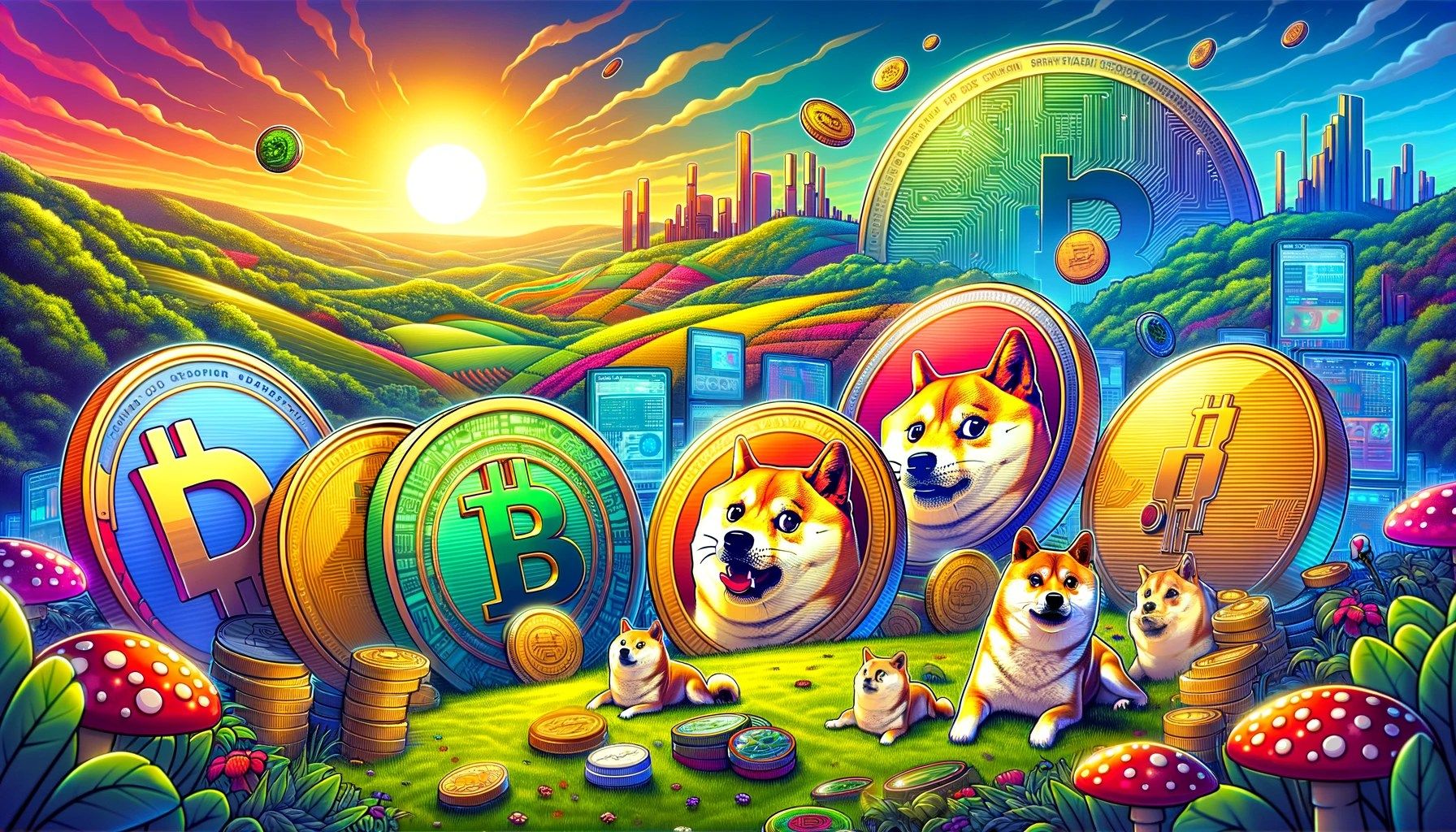 1792x1024 Dogecoin, Shiba Inu, PEPE Top Institutional Investors Meme Coin Holdings, How Much Did They Buy?